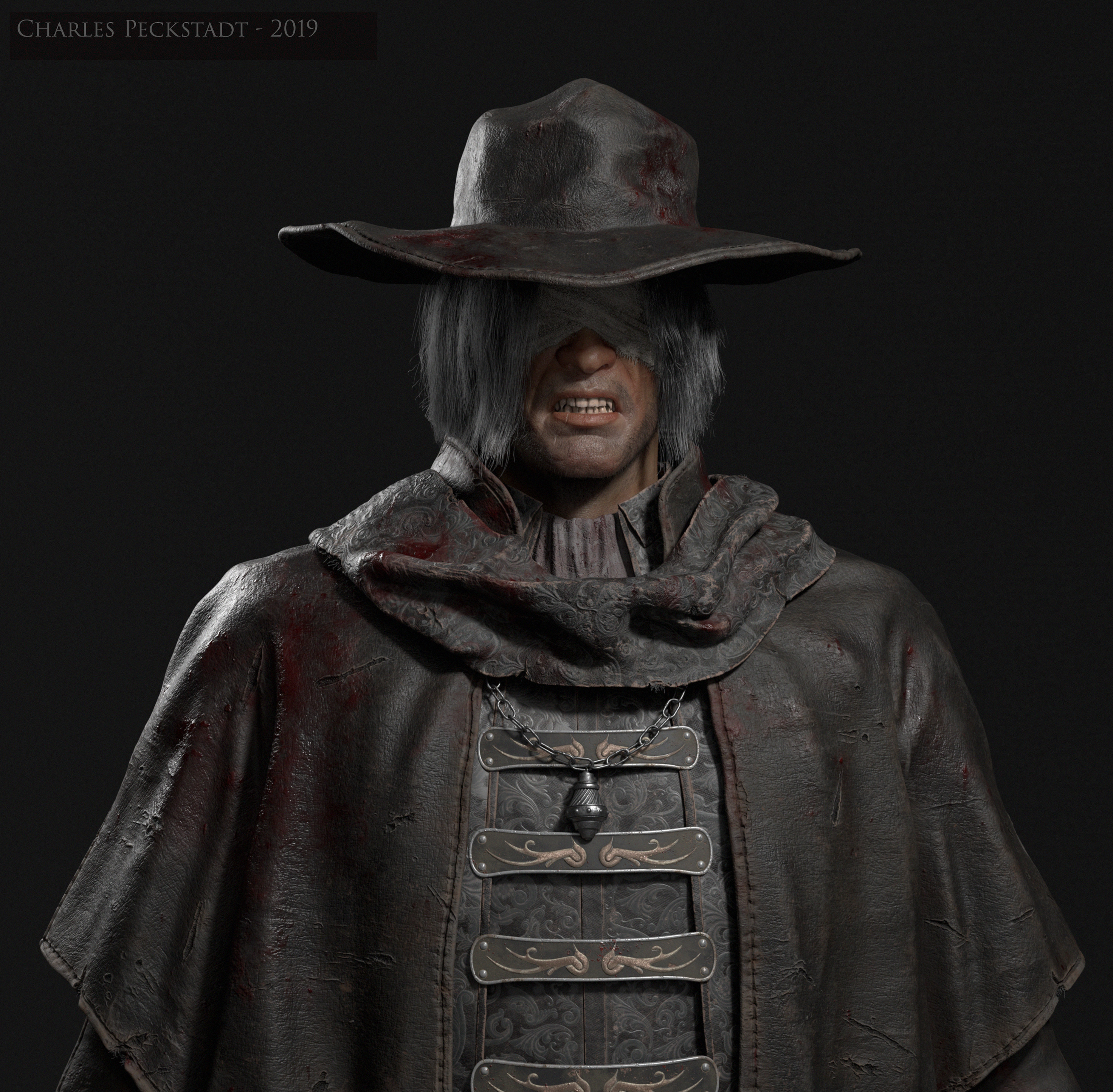 Charles Peckstadt Father Gascoigne Bust Here my father gascoigne cosplay ;) i hope you guys like it. charles peckstadt father gascoigne bust