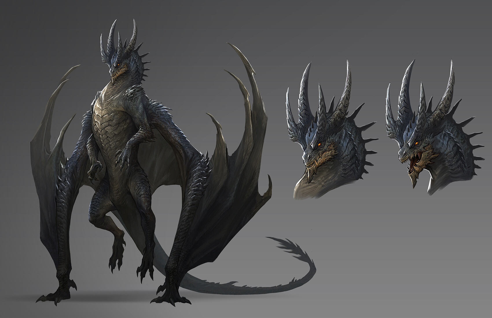 Elder Dragon Concept Art
