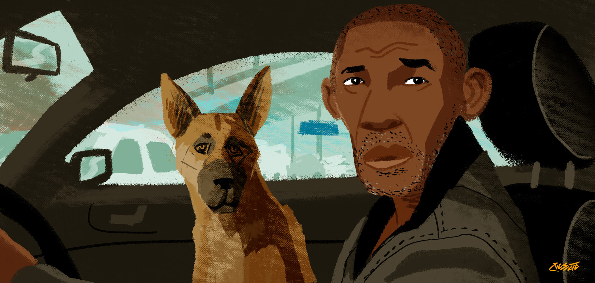 Artstation I Am Legend Mohammad Essam