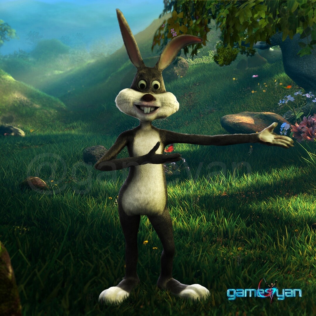 ArtStation - 3D Bunny character modeling for short animated film by Animation  Movie Production Companies