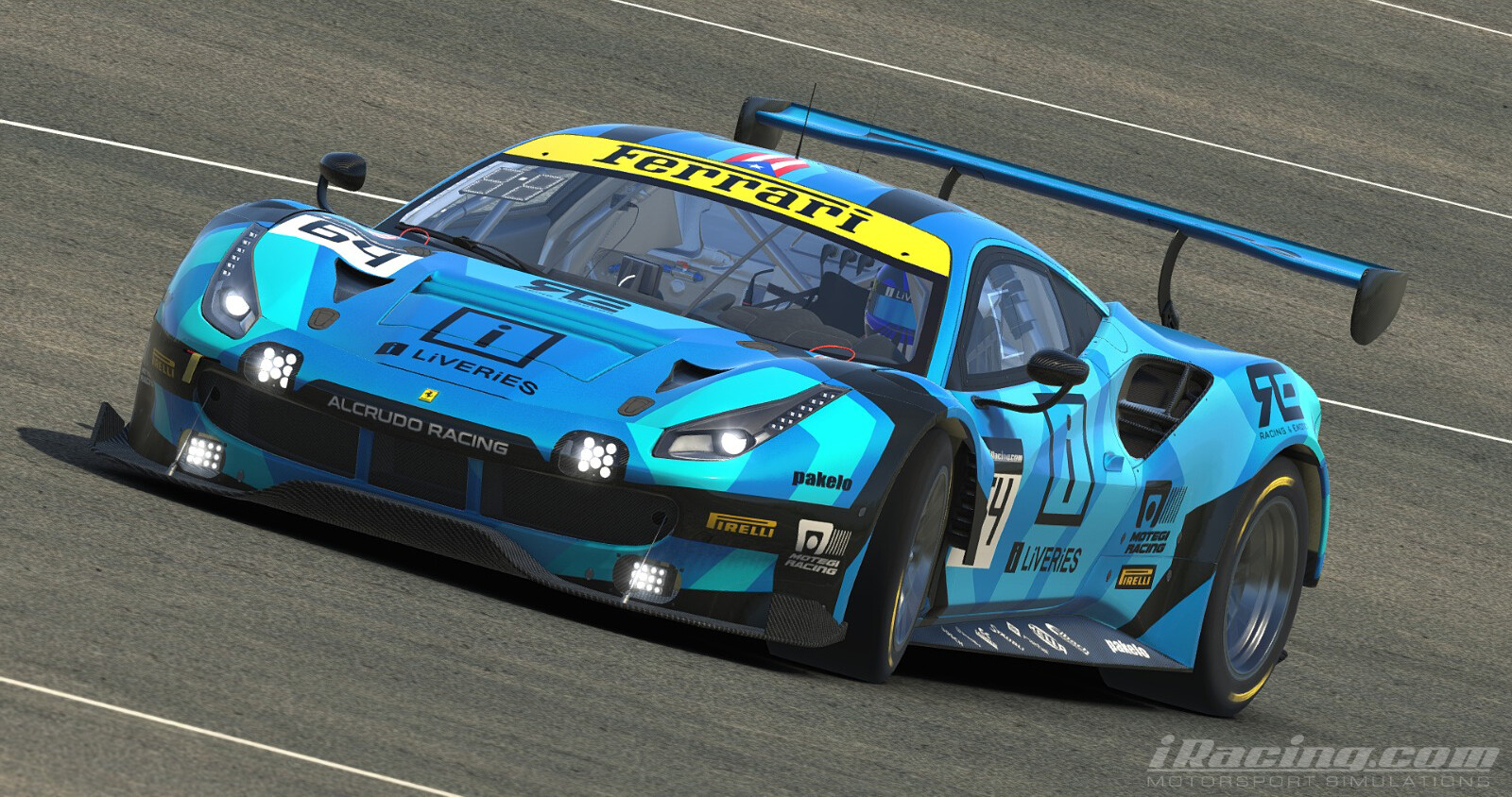 Benoit Fraylon Ferrari 488 Gt3