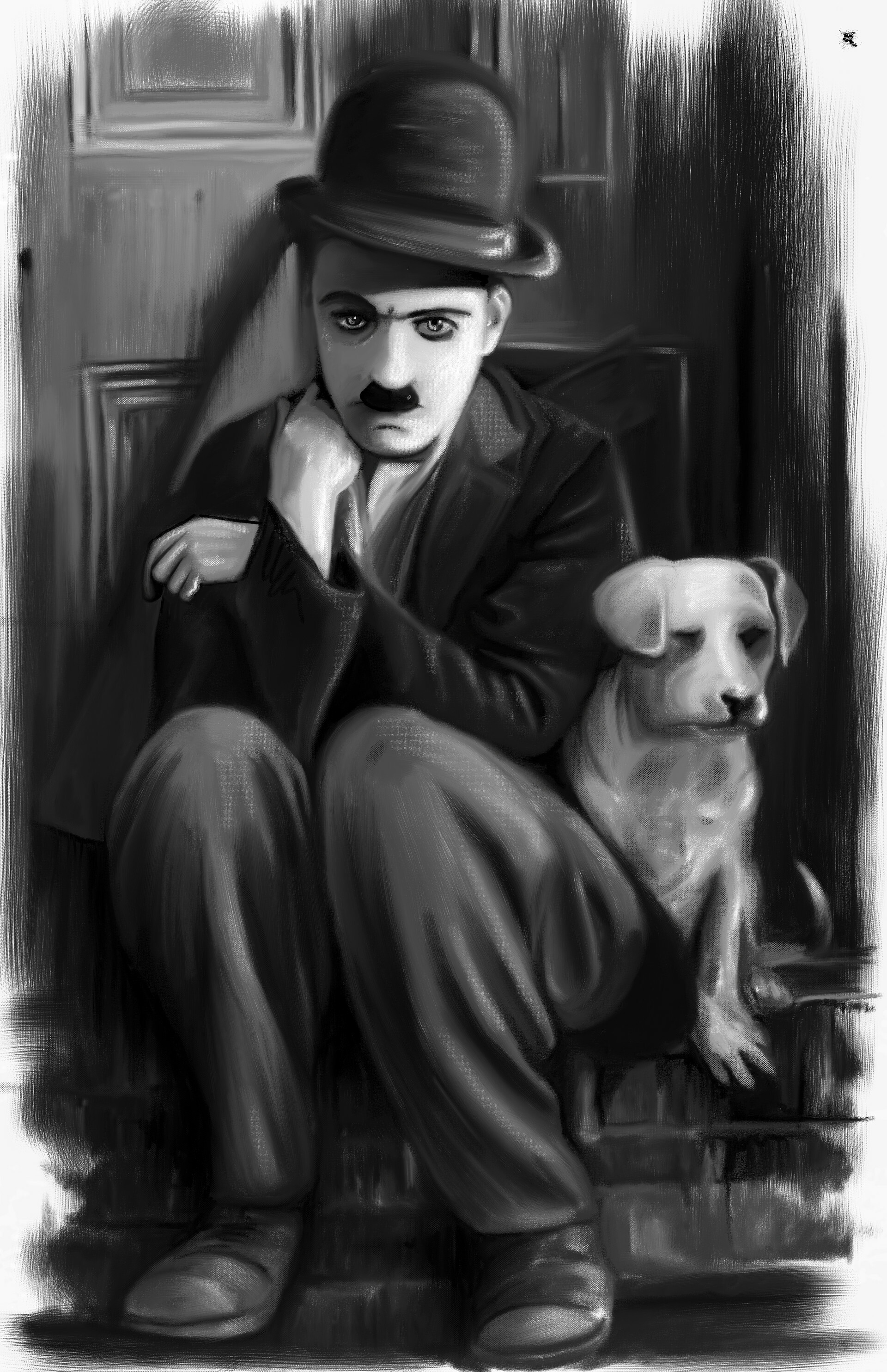 Собака чаплина
