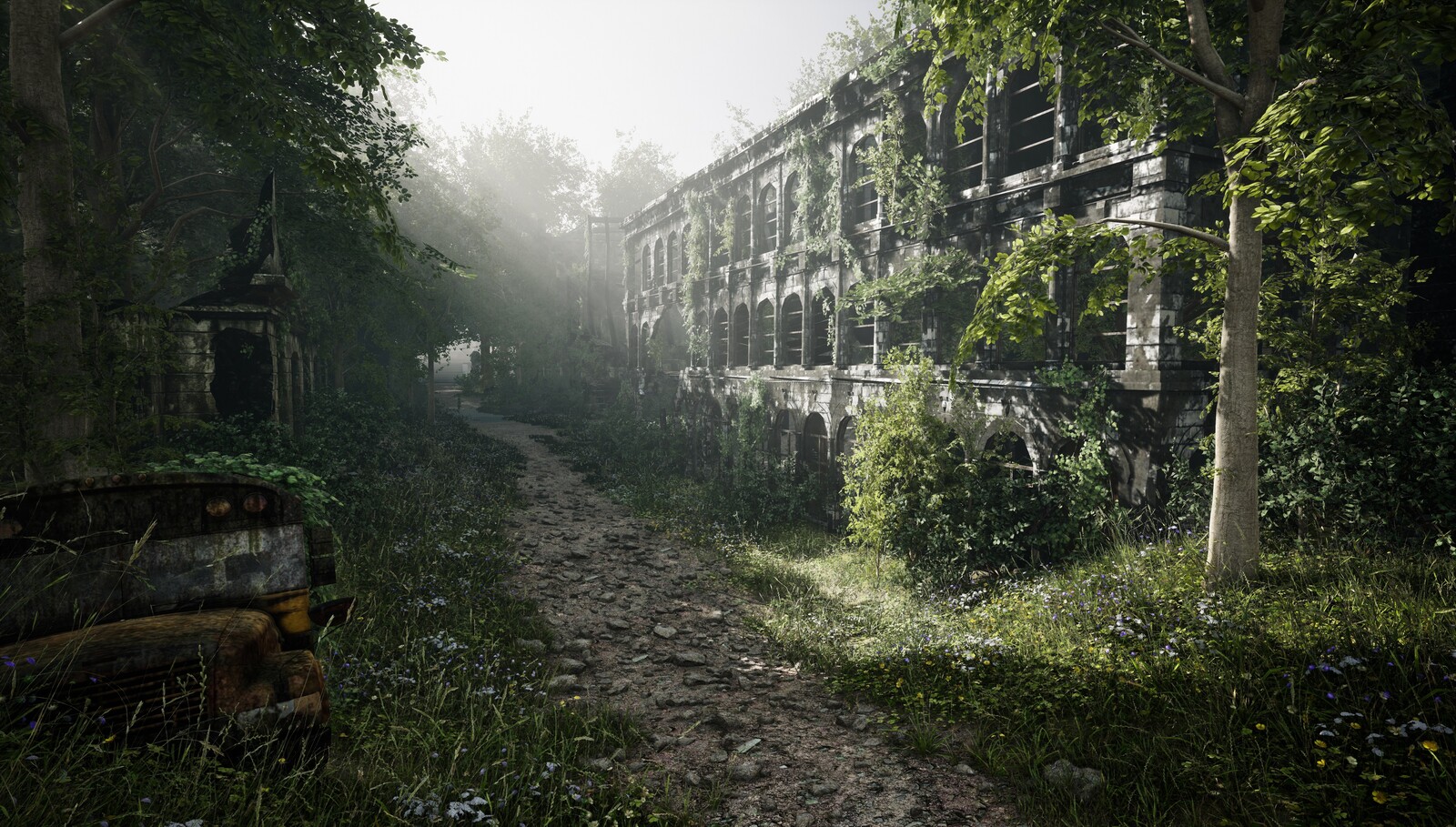Ghost Design - Overgrown City Ruins / Unreal Engine 4