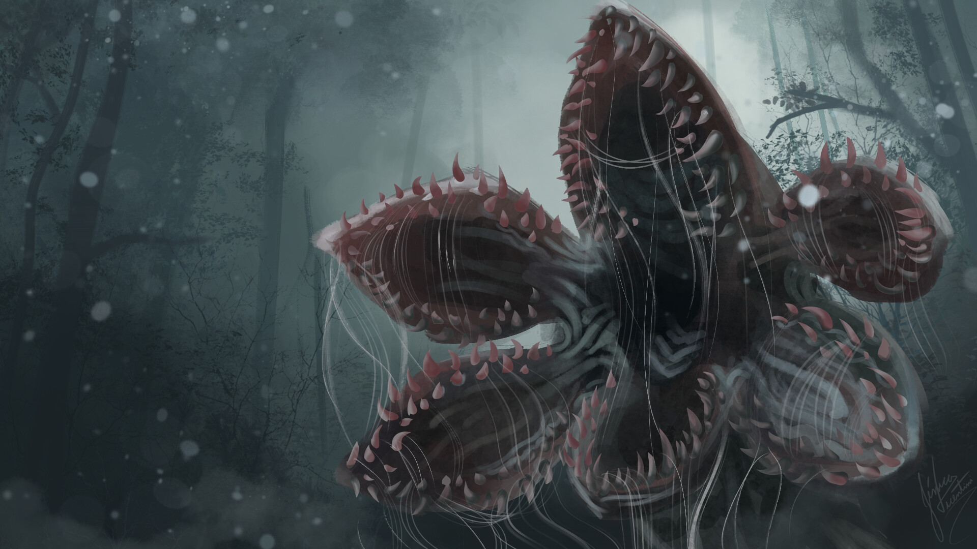 Bvyzixzhdmul9m The demogorgon spies on the kids. https www artstation com artwork dxoboy