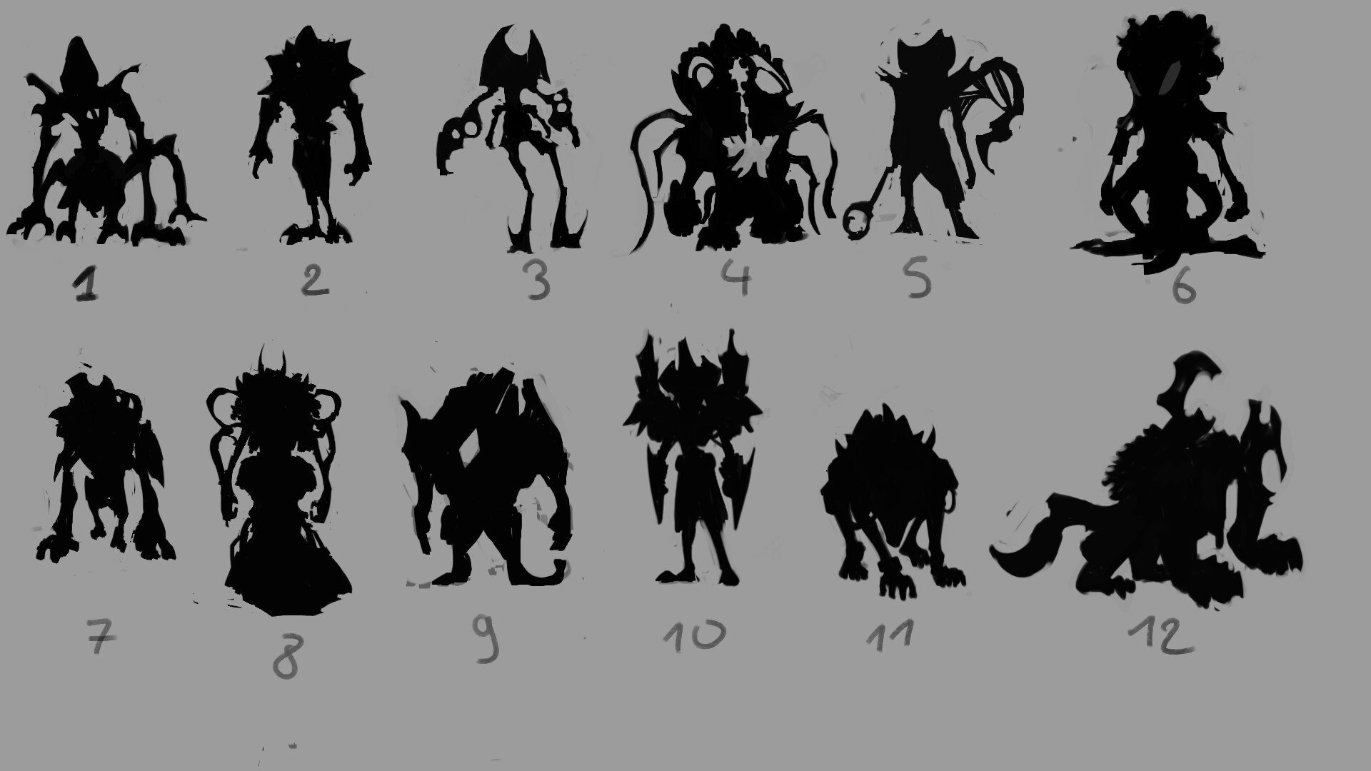 Artstation Behind The Mask Character Design The Monster