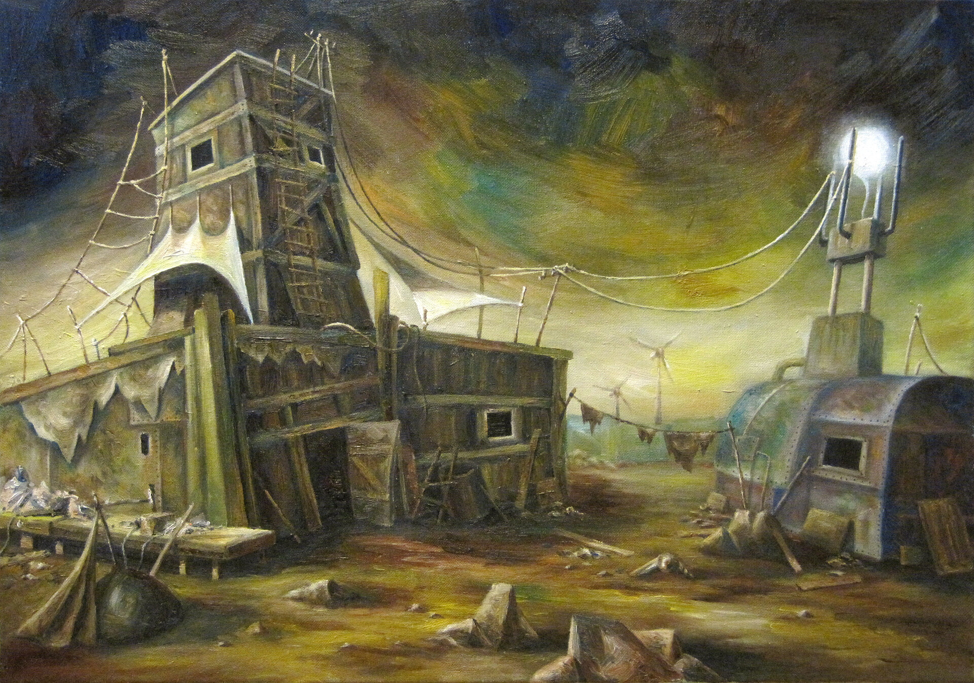 ArtStation - Post-apocalyptic Way of Life