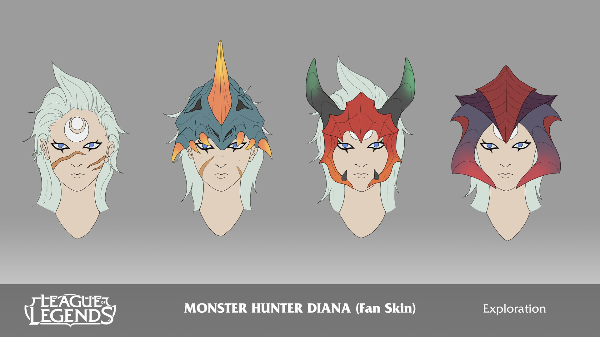 Artstation Monster Hunter Diana Fan Skin Can Wen Artstation Monster Hunter Diana Fan Skin Can Wen