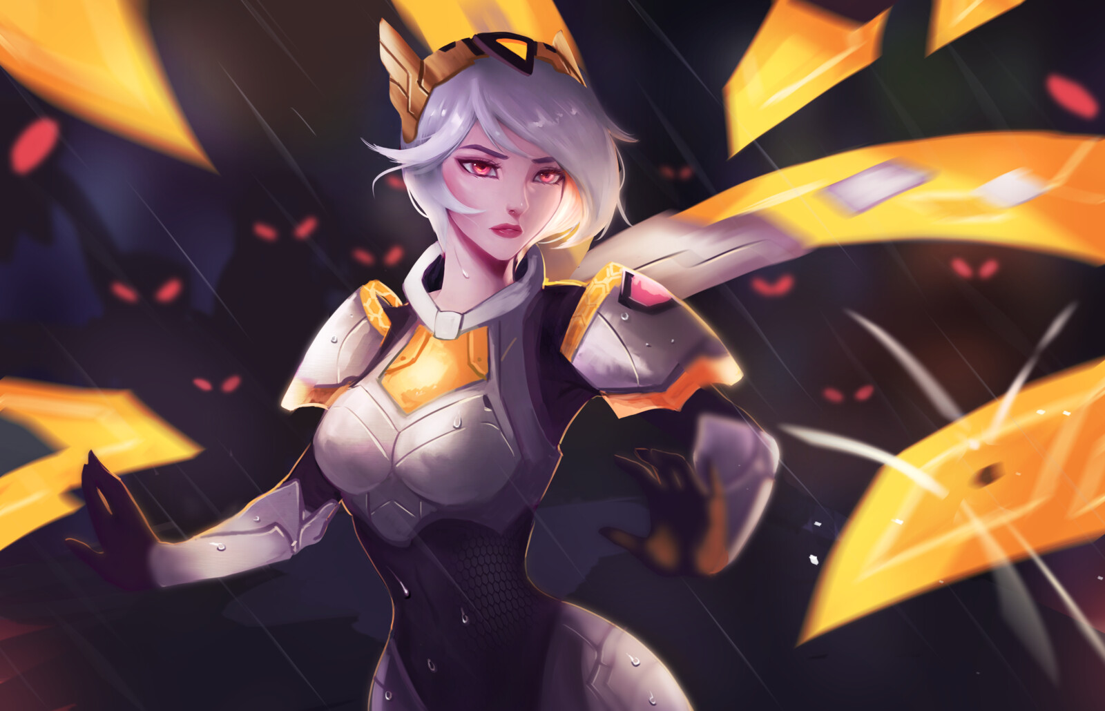 Artstation Prestige Project Irelia Fan Art Hanabi