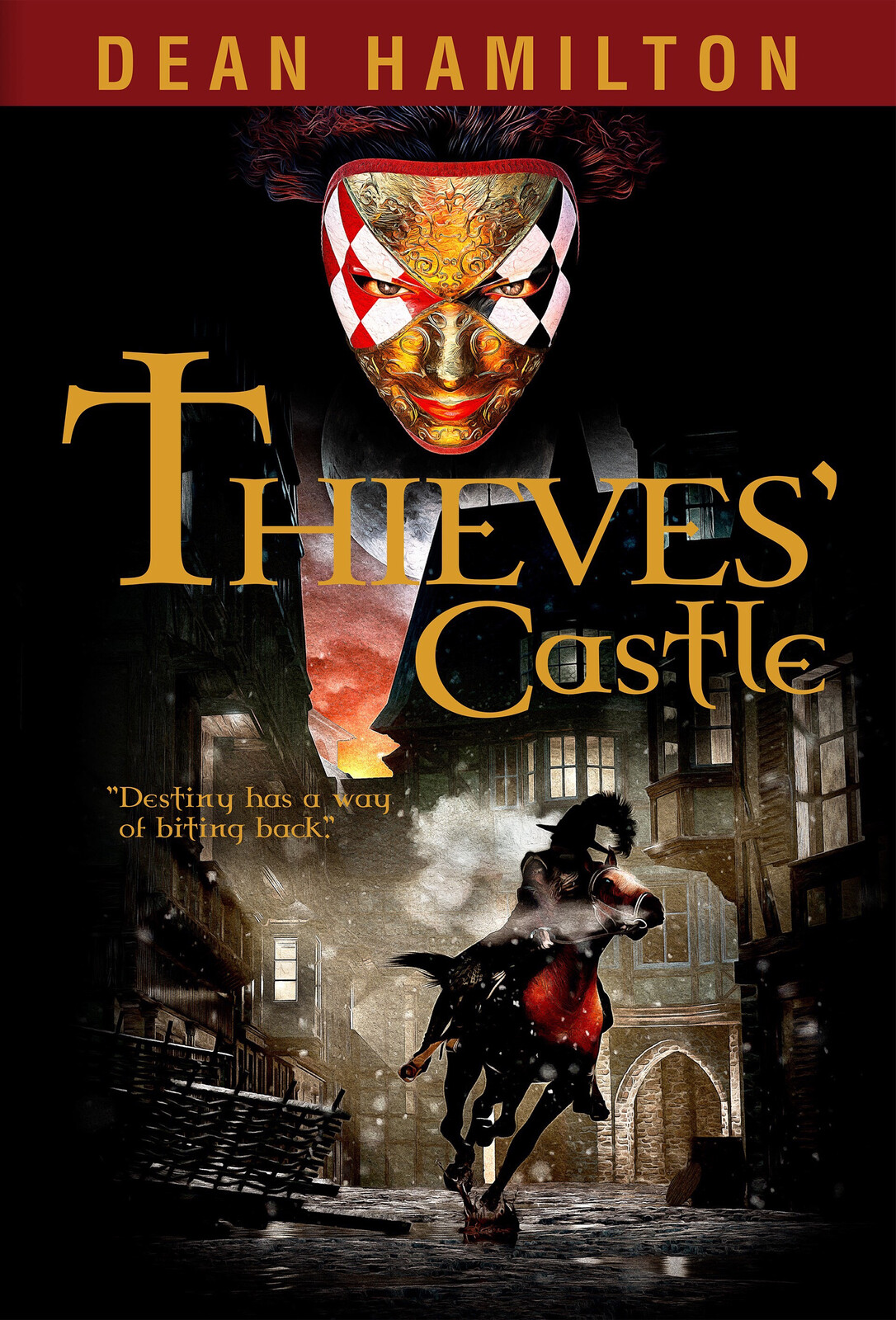 Thieves' Castle Book Cover Illustration