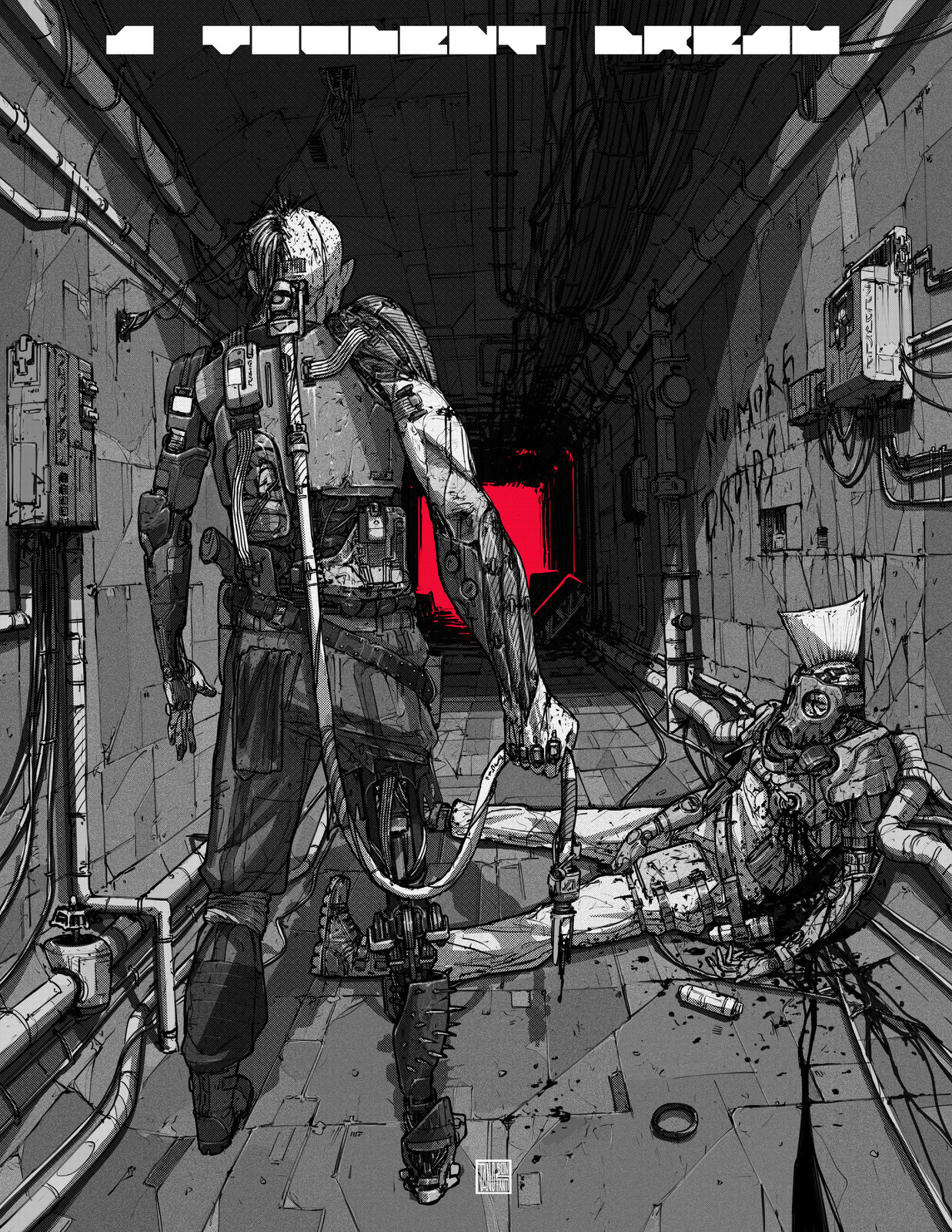 A violent dream