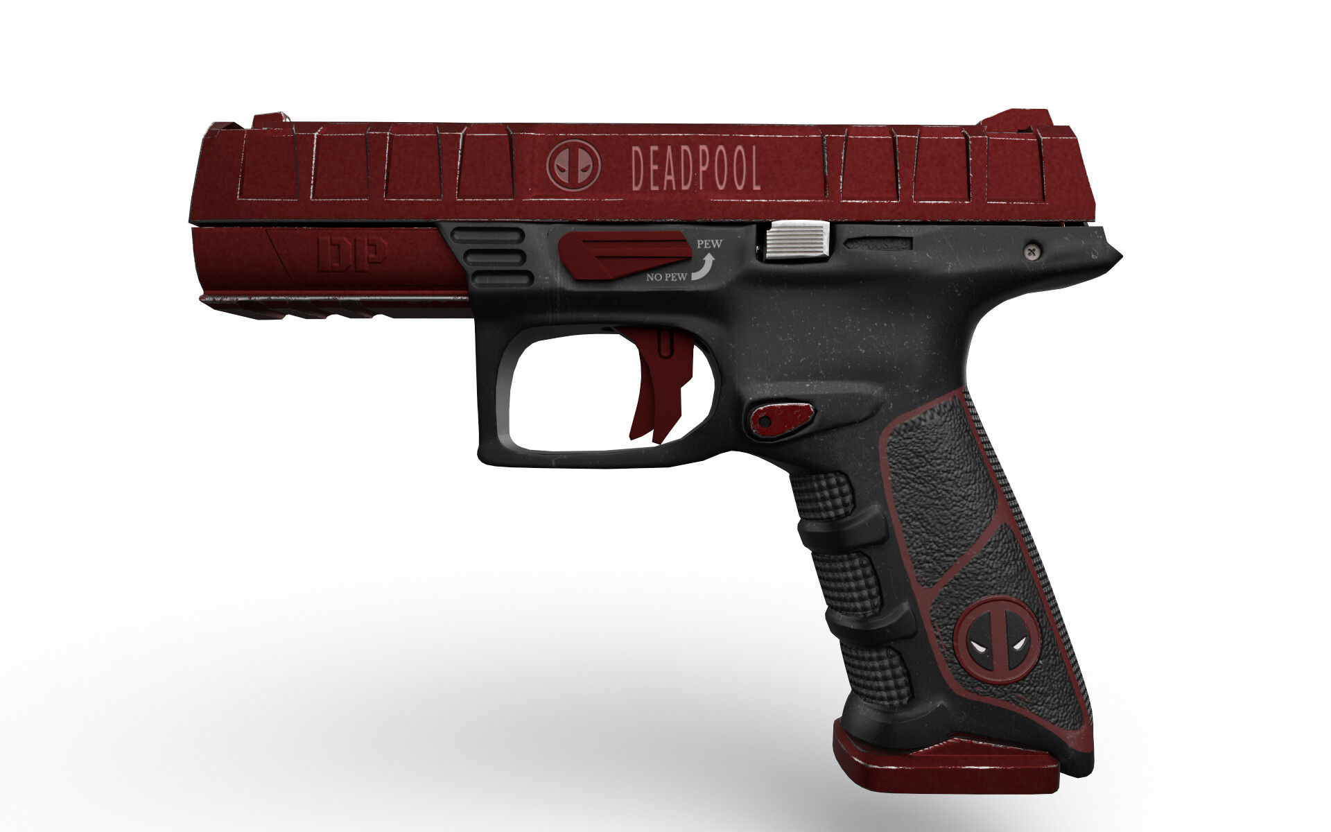 Artstation Custom Deadpool Pistol Abdel Cotto