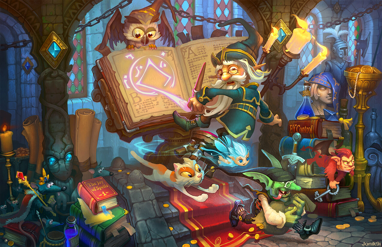ArtStation - Wizard workshop