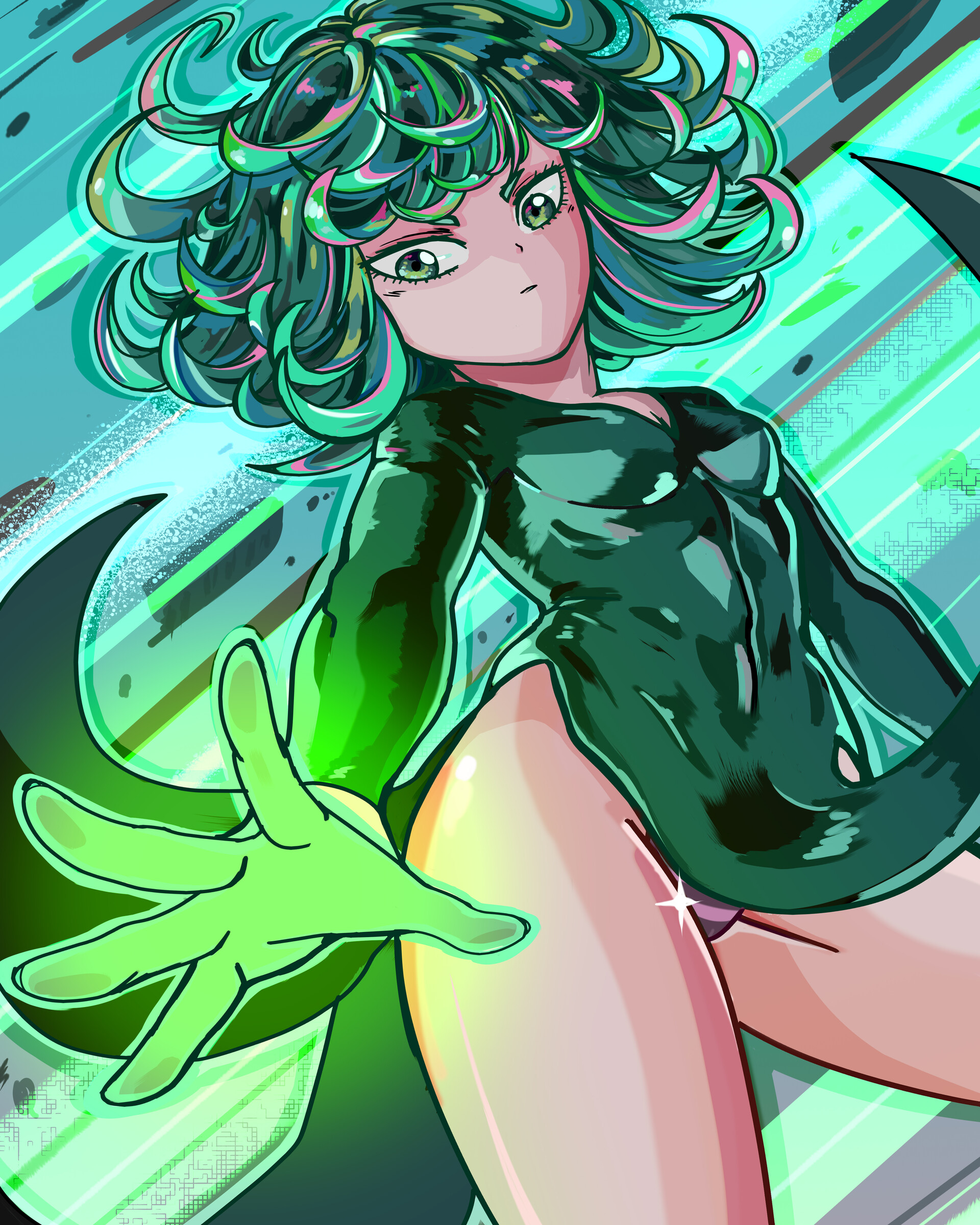 ArtStation - Tatsumaki Fan art