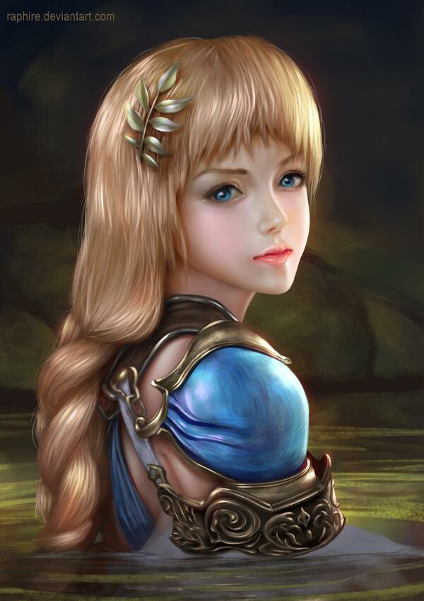 ArtStation - Sophitia Portrait (Soul Calibur 6)