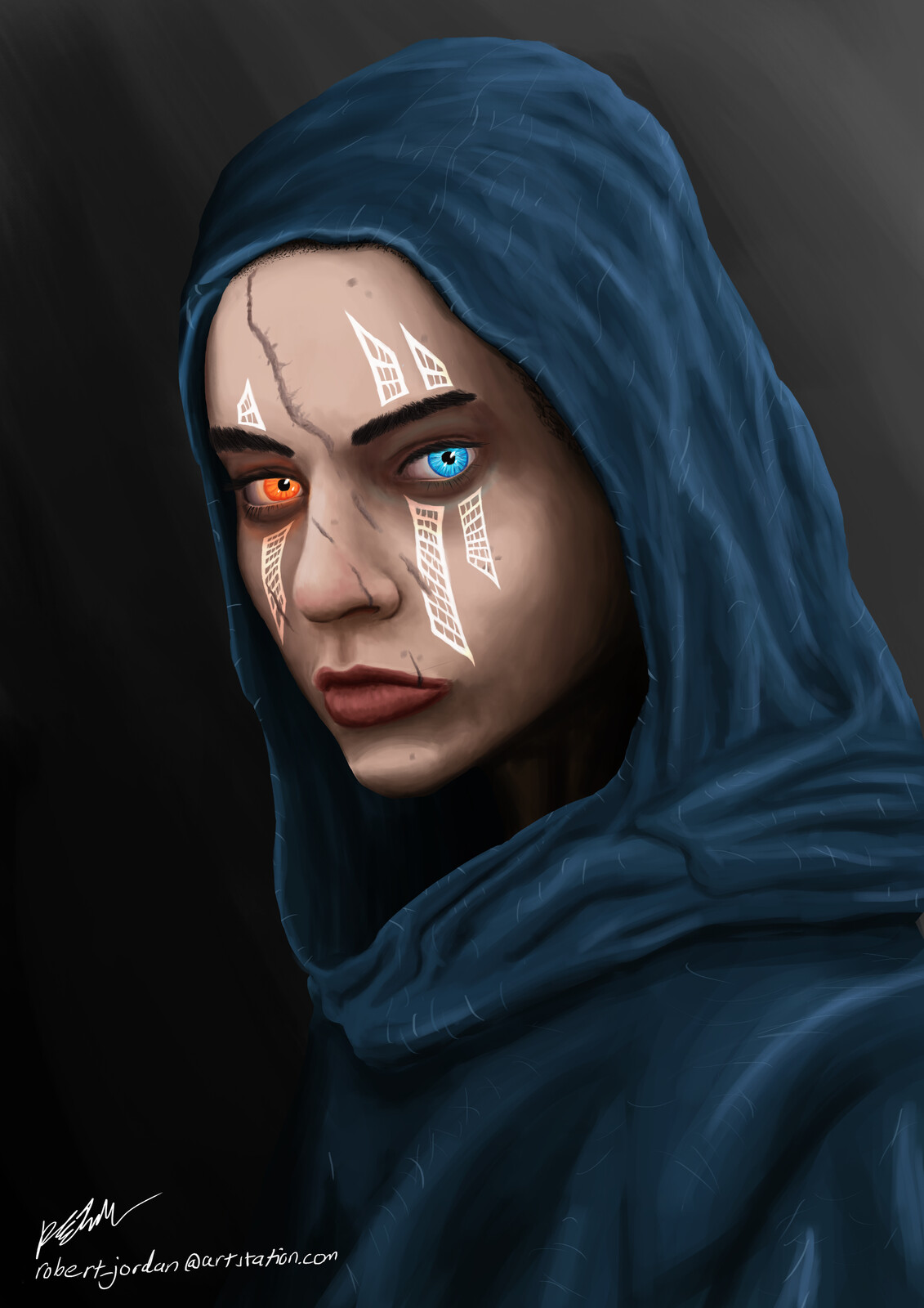 robert_e_jordan - Hooded Sorceress