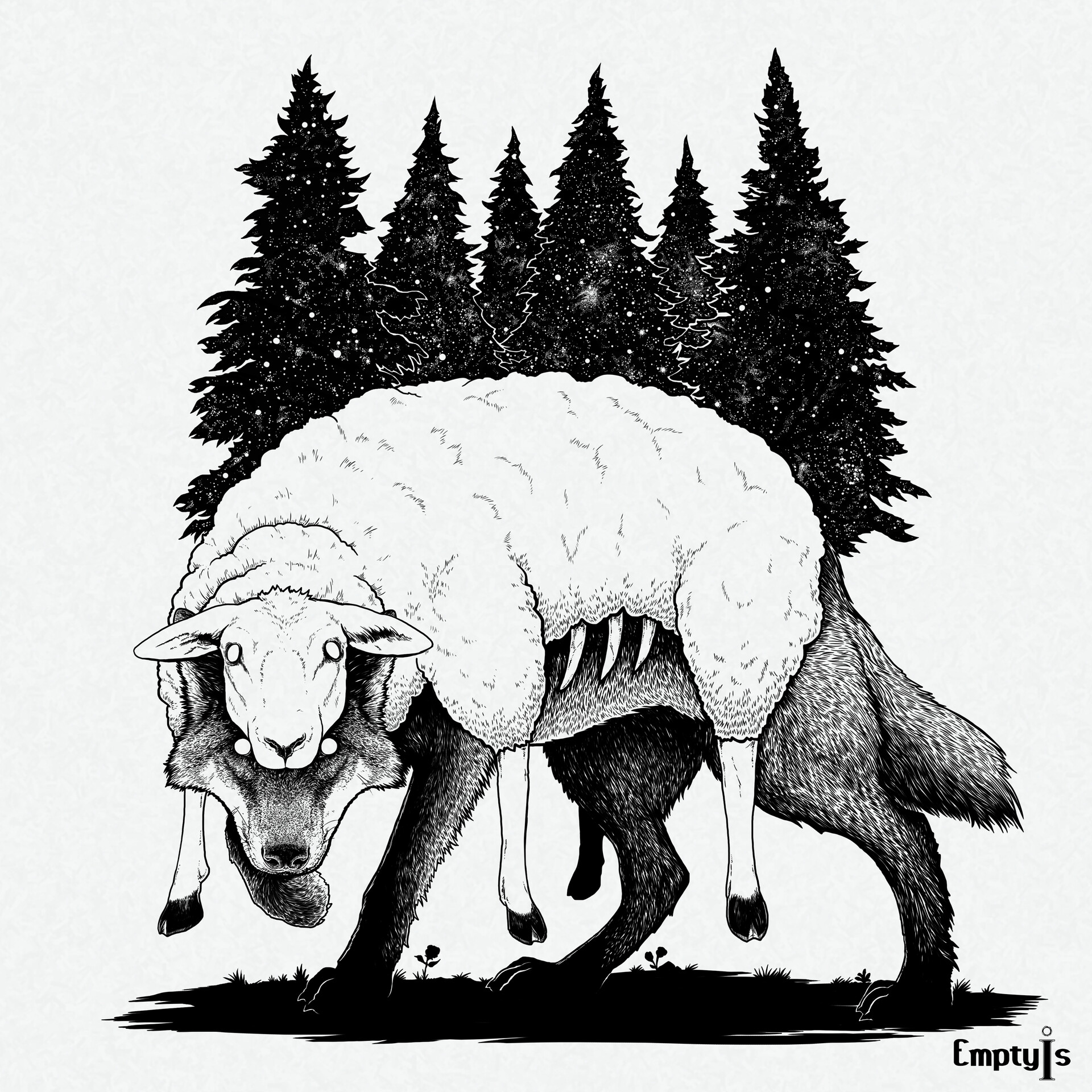 Artstation Wolf In Sheep S Clothing Sandro Fazlinovic