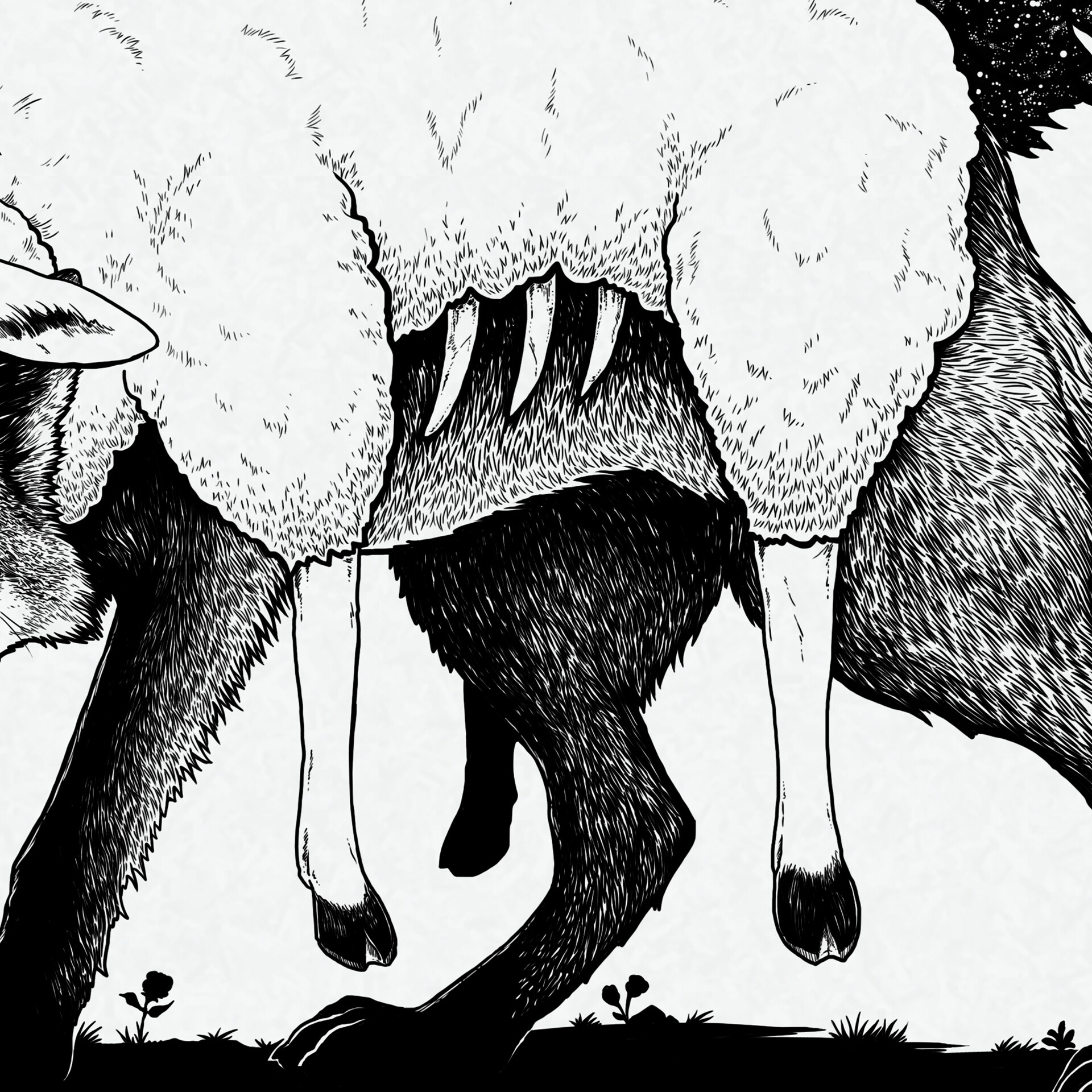 Artstation Wolf In Sheep S Clothing Sandro Fazlinovic