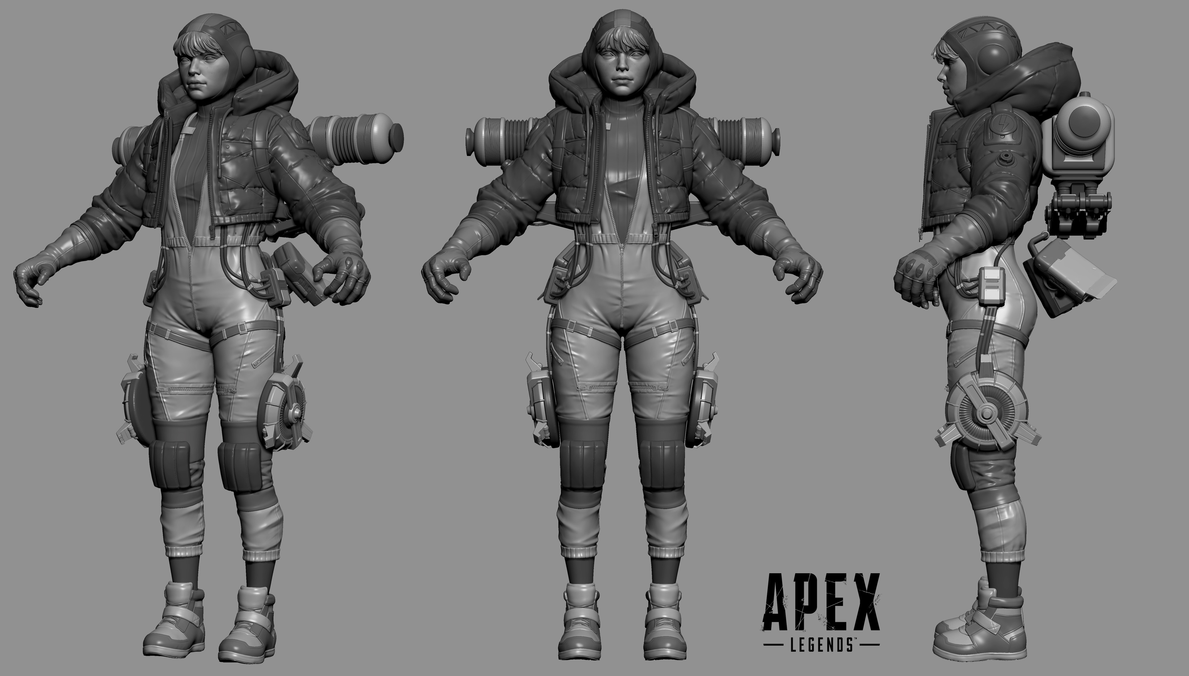 Sam Sun APEX LEGENDS Wattson, the Static Defender