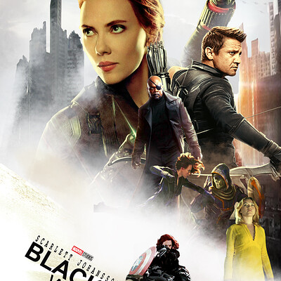 ArtStation - Fanmade Black Widow 2020 Movie Poster