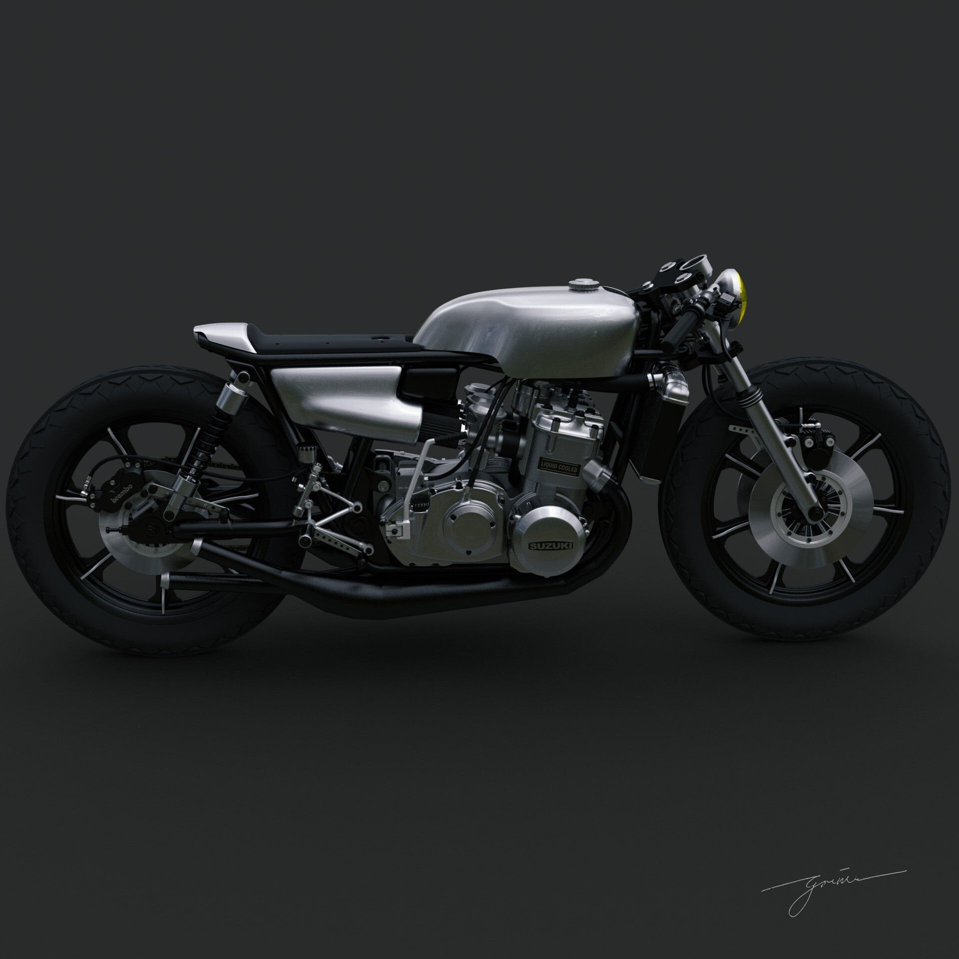 Garinca Bali - Suzuki GT750 Cafe Racer