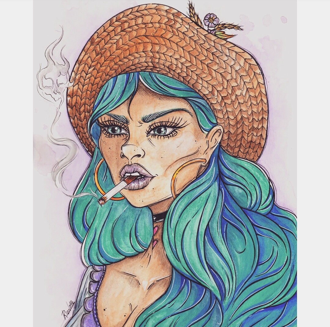 Artstation Charlotte Amande One Piece Marion Faure