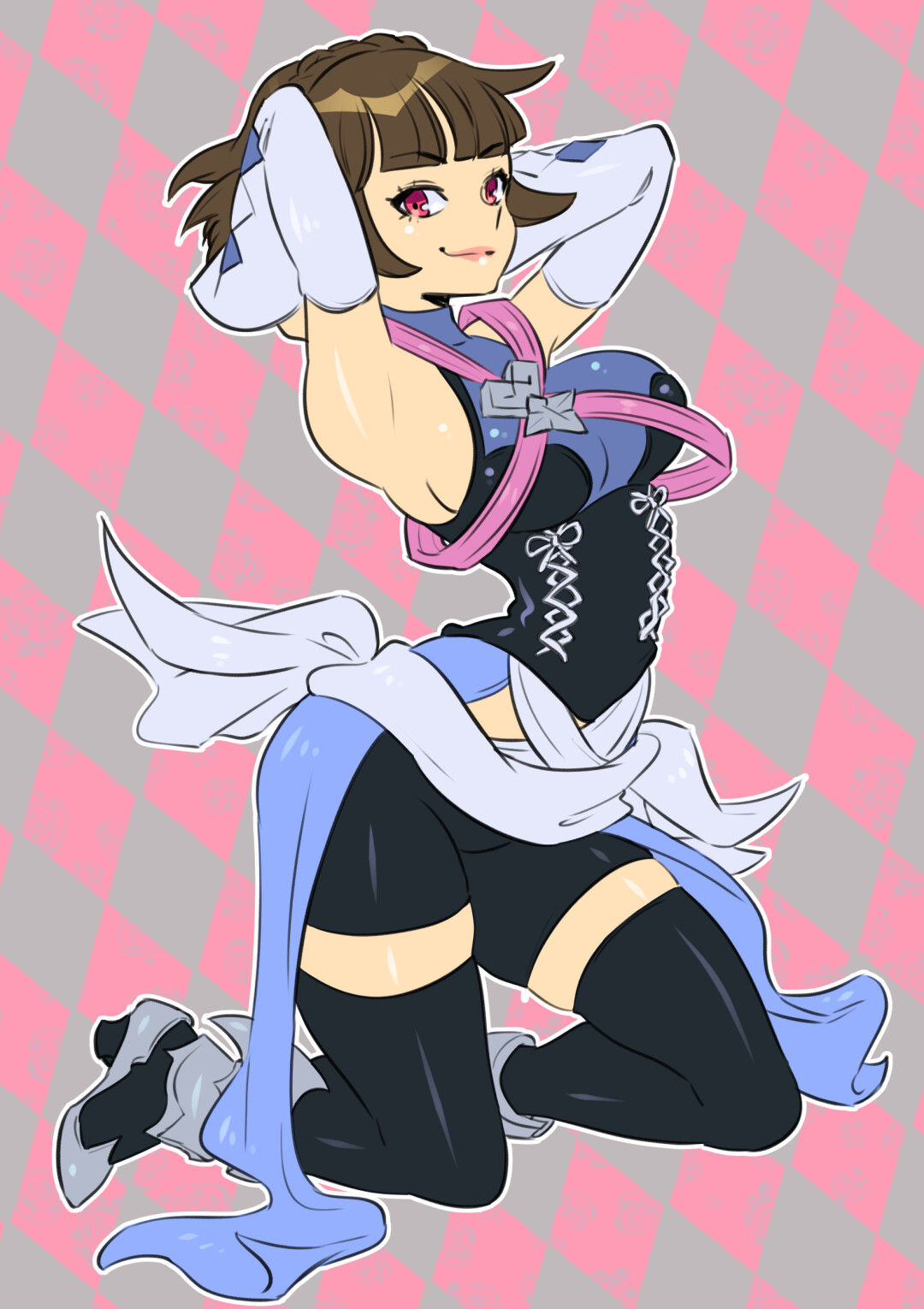 Persona 5 and Kingdom Hearts crossover.