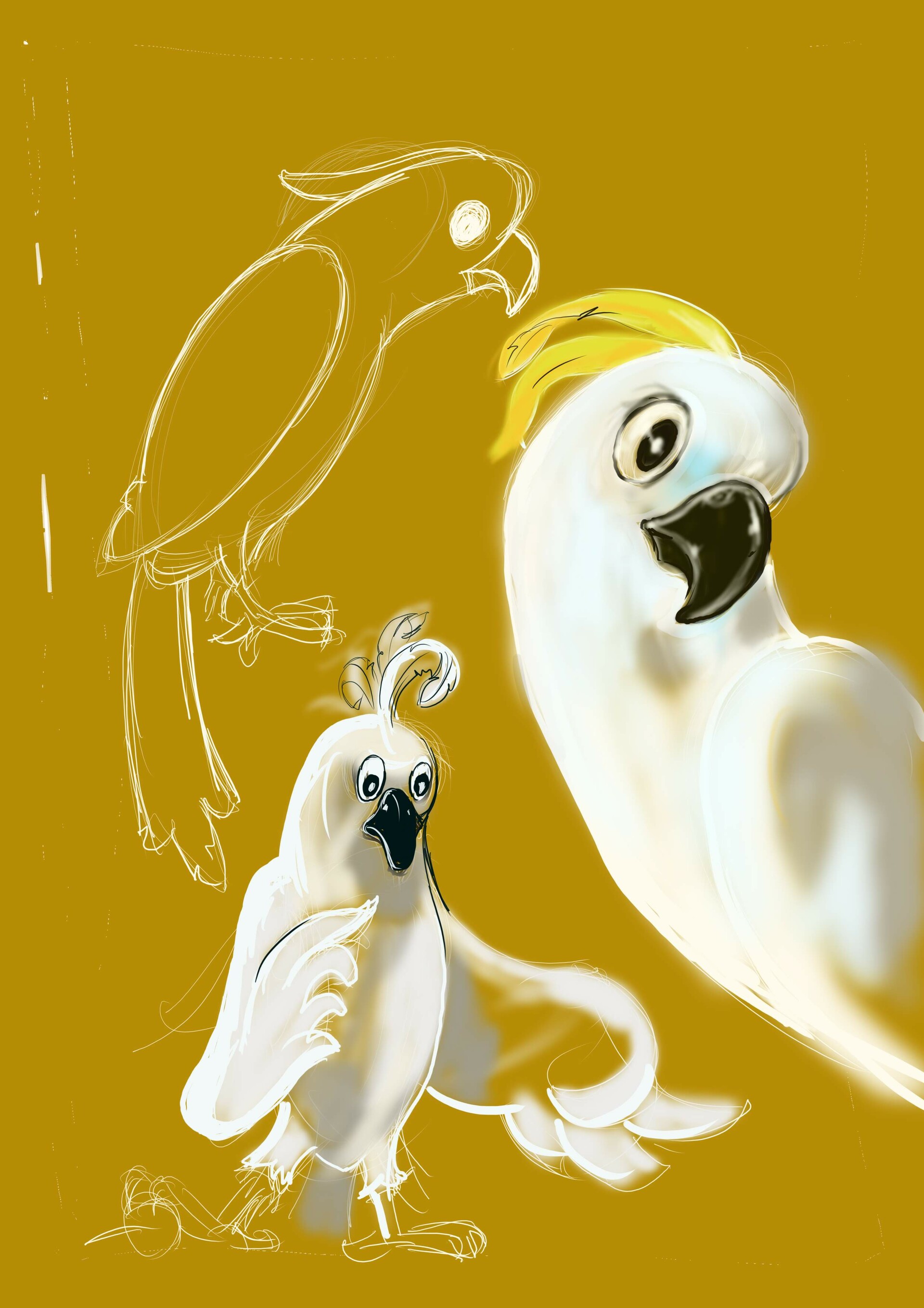 Artstation Burung Kutilang Verdant Studio