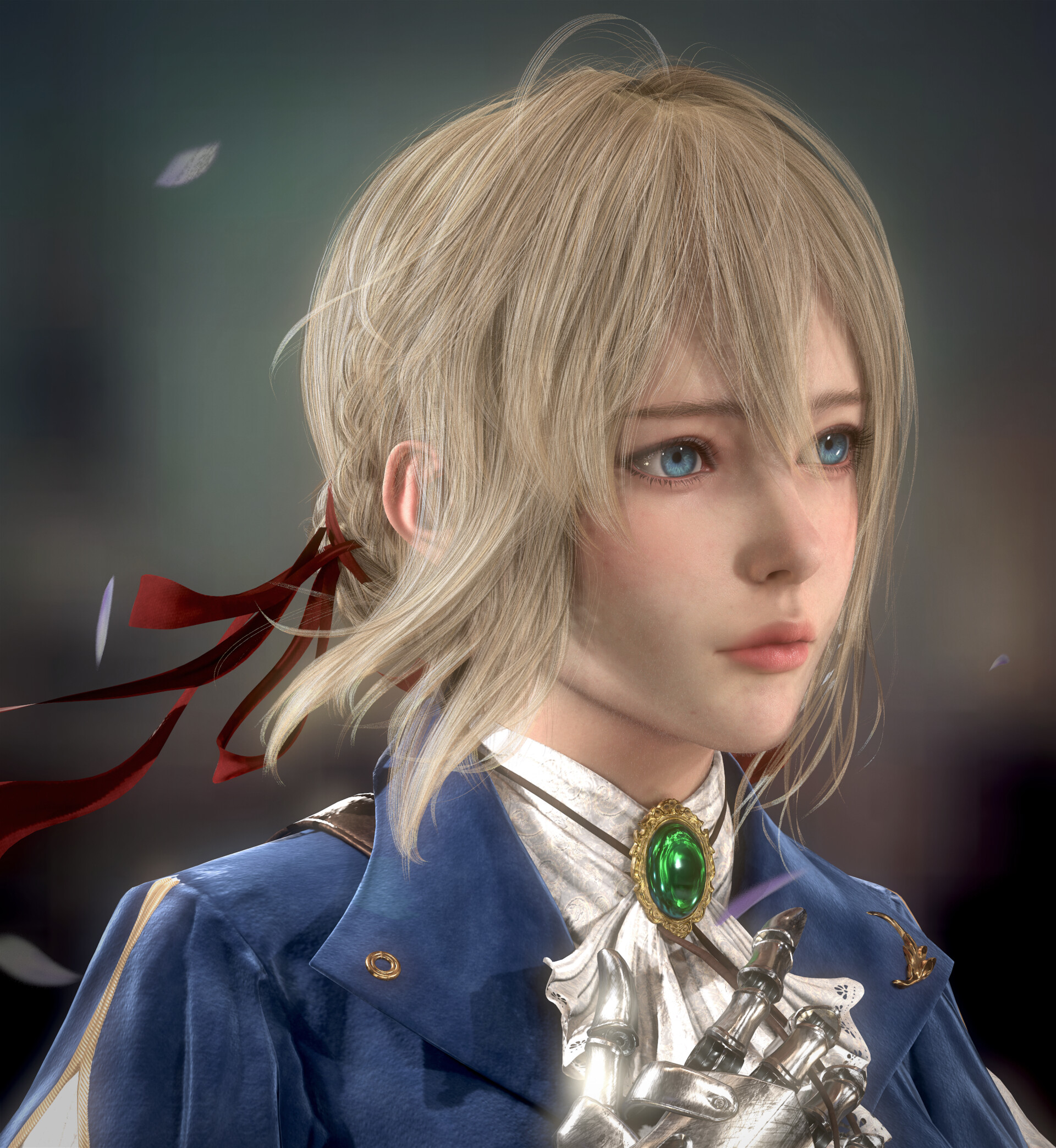 Wallpaper Artstation Violet Evergarden Real Time 3d Fanart Lee Gh HD