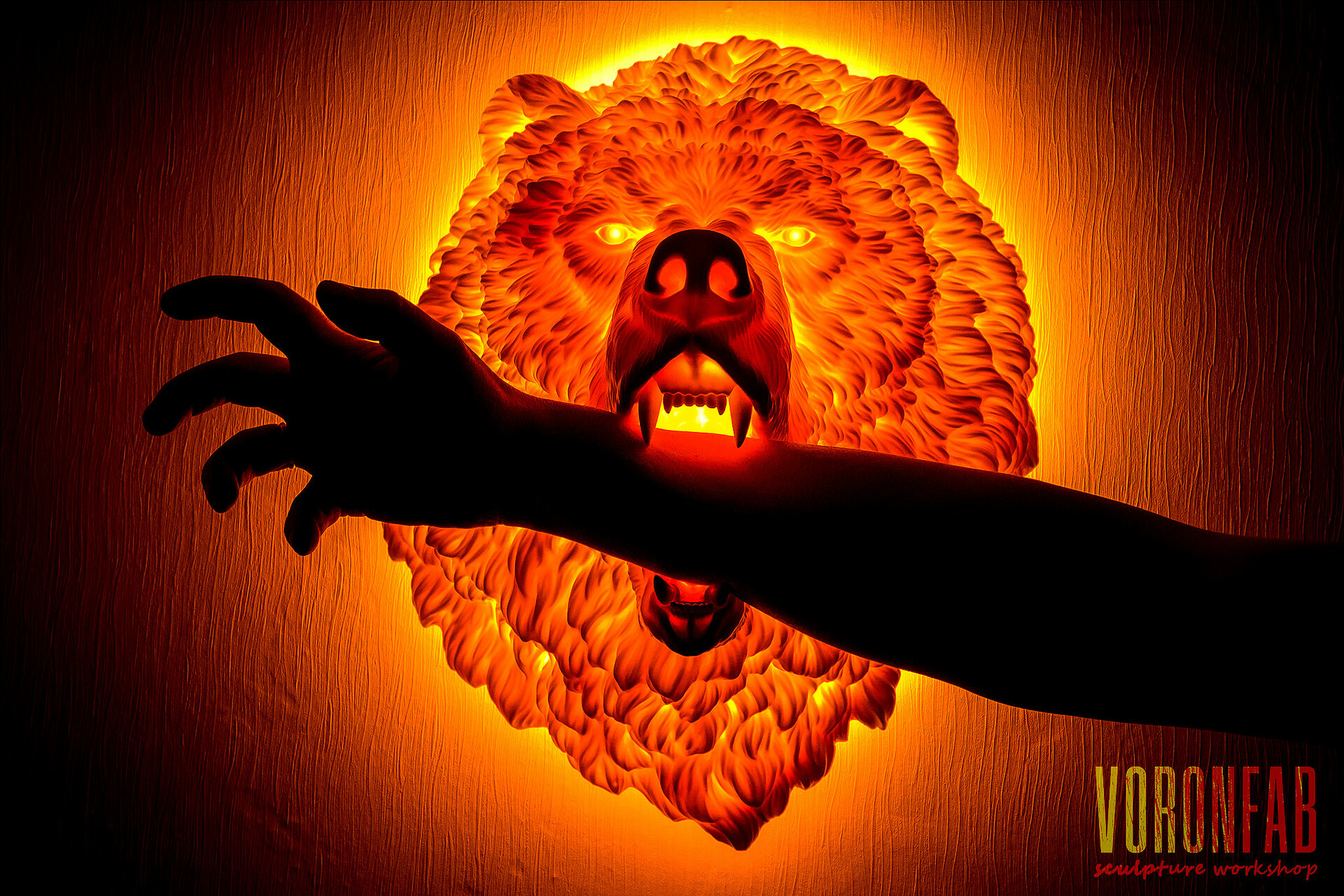 ArtStation Fire Bear