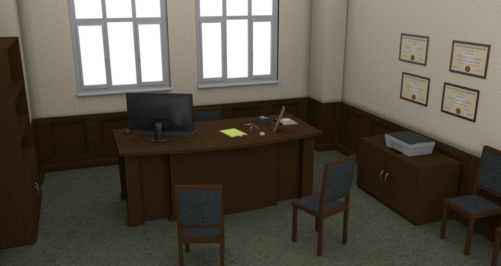 ArtStation - The Principal's Office