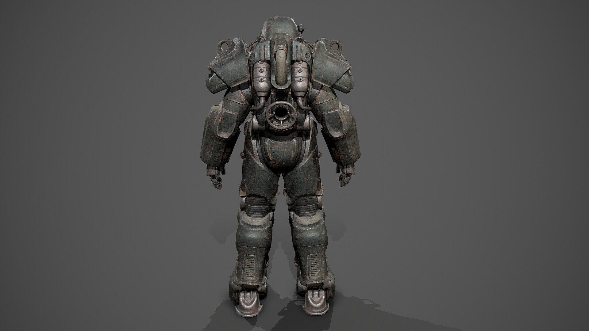 Artstation T 60 Power Armor 4k Retexture