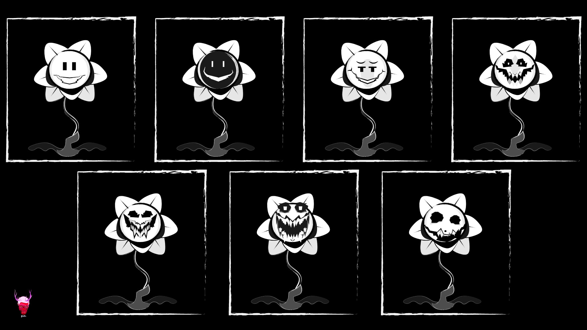 Artstation The Many Faces Of Flowey S Ullash 23