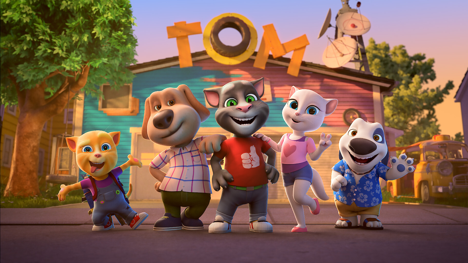 ArtStation - Talking Tom and Friends Animated Series