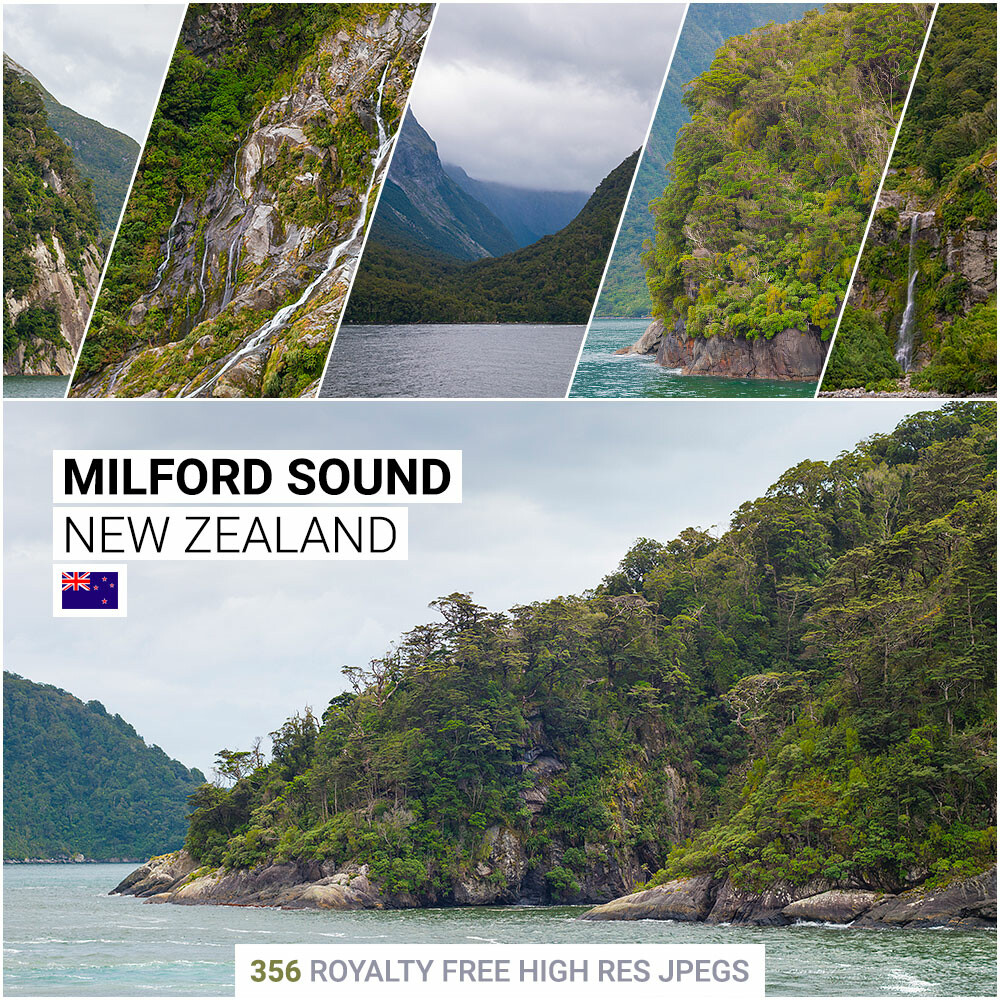 Artstation Milford Sound Matte Painting Reference