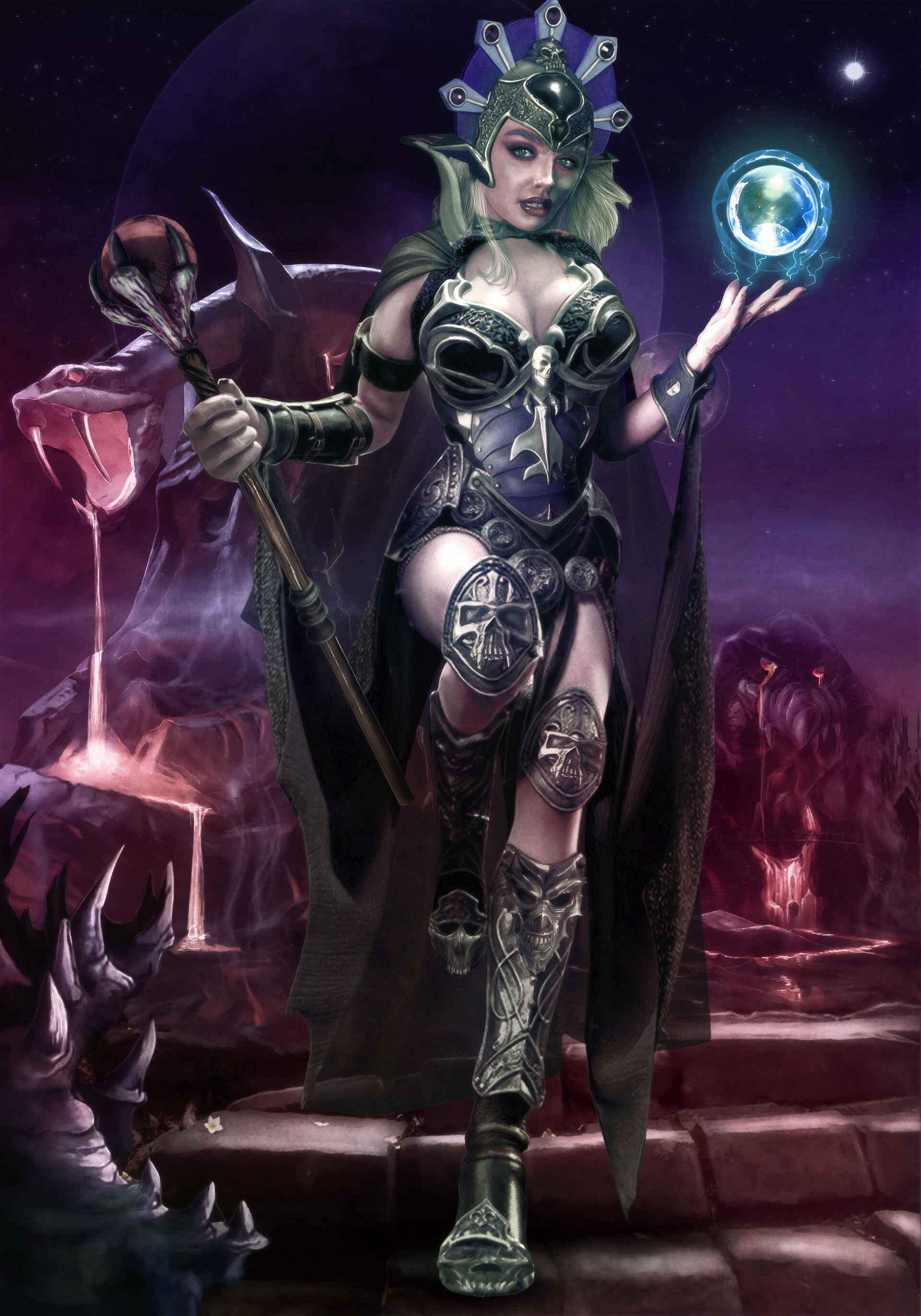 Artstation Evil Lyn James Palmer