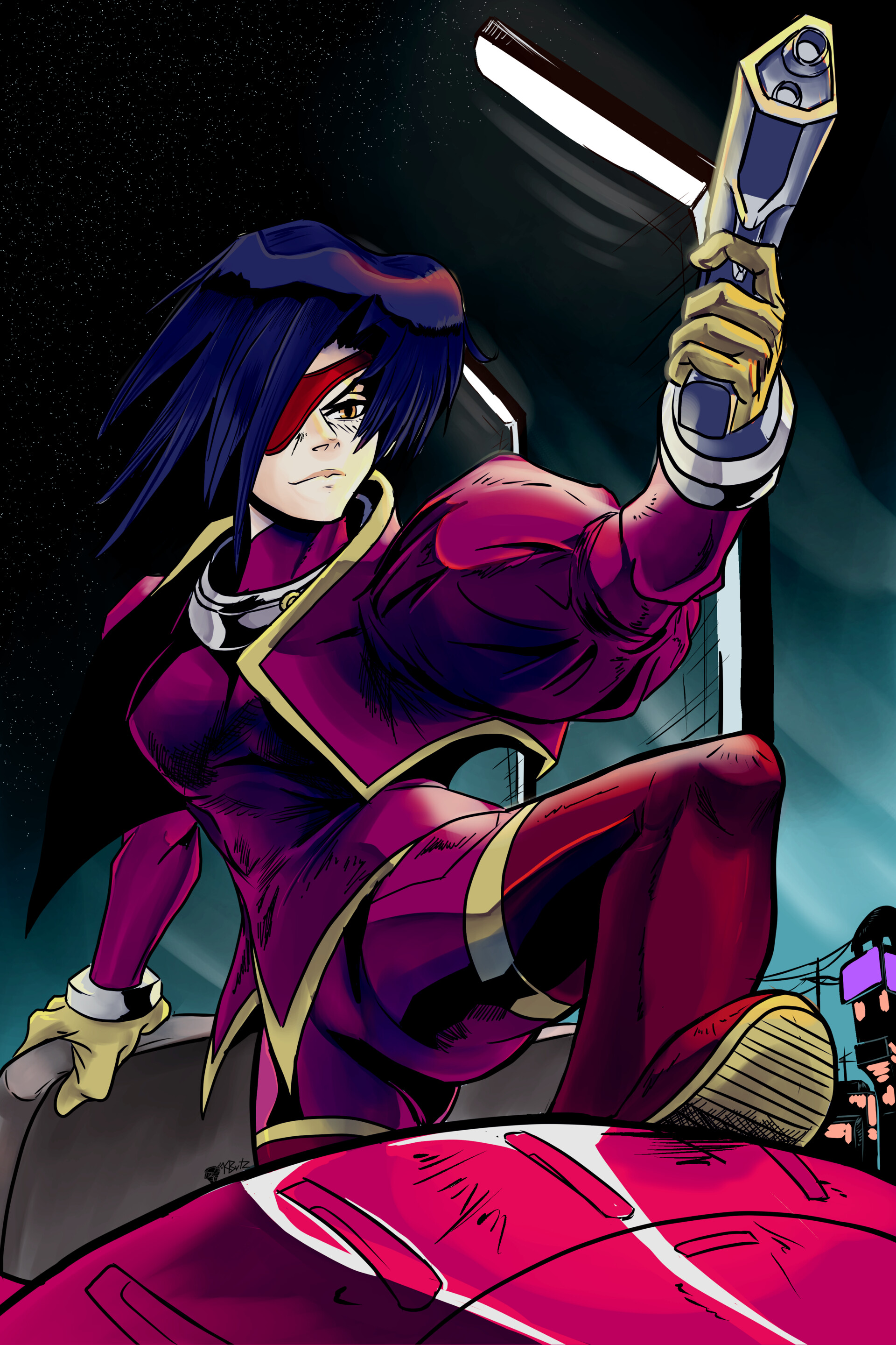 Artstation Outlaw Star S Hilda Kevin Butler
