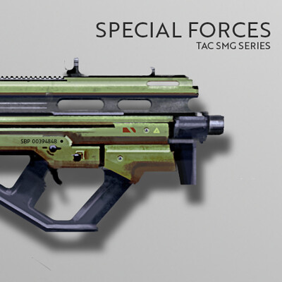 Artstation Special Forces Tac Smg