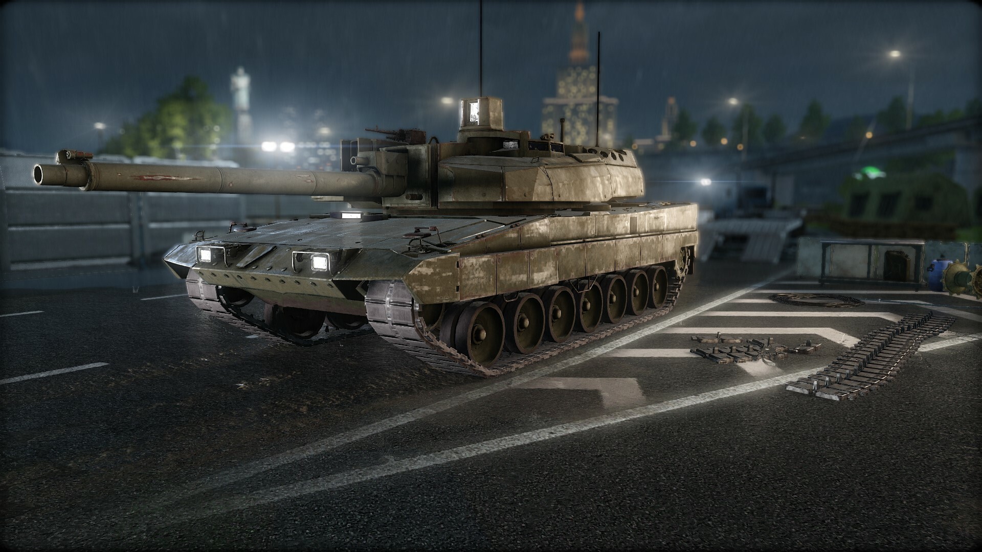 Roman Dyakonov - Leopard 2A6 with urban camo