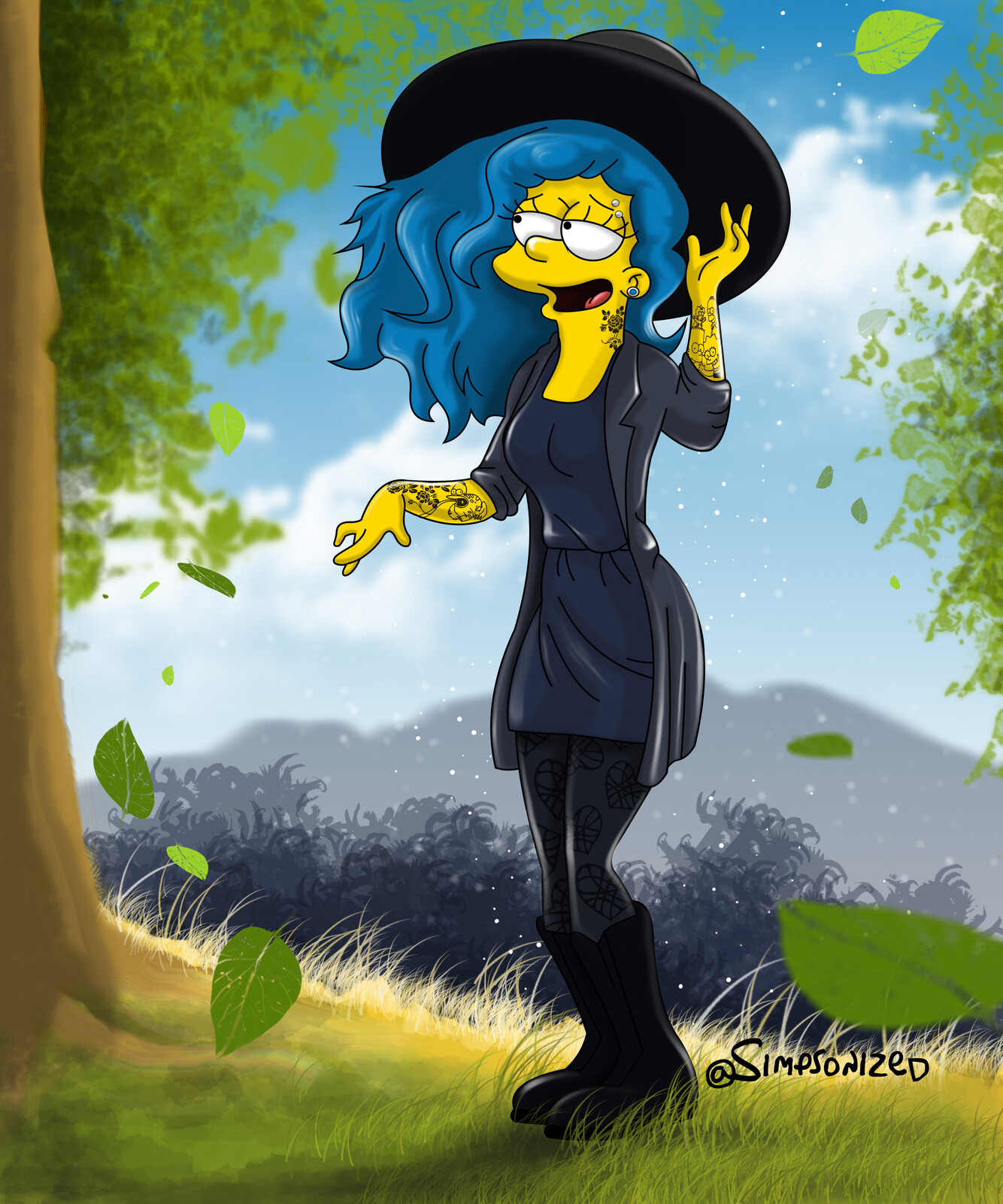 Marge Universitaria Marge Simpson Simpsons Drawings S - vrogue.co