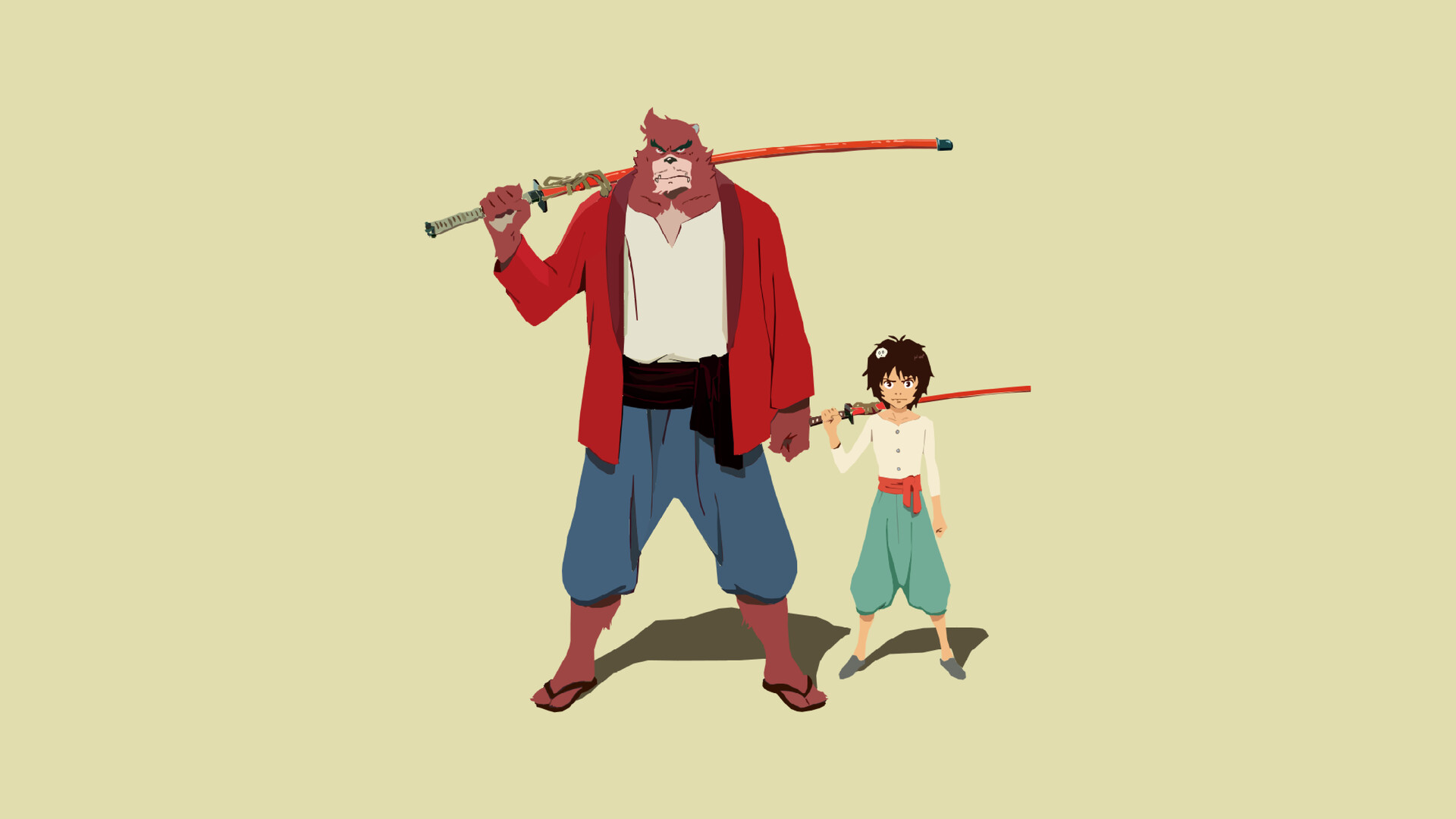 Artstation Boy And The Beast Vector Angelo Capuzzo Hojaji