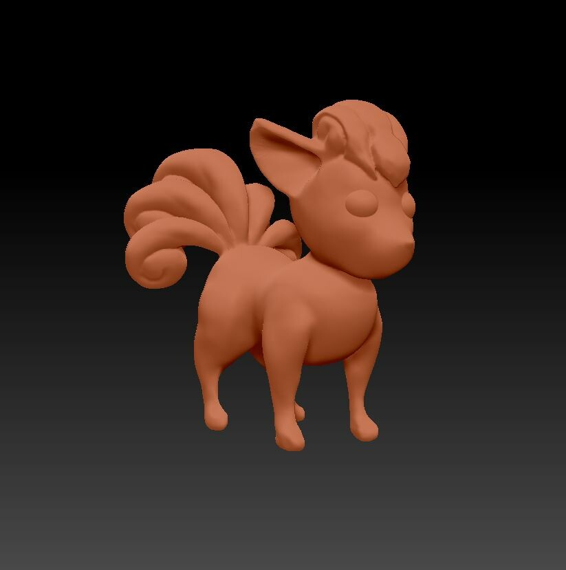 Artstation Vulpix Pokemon Roxana J
