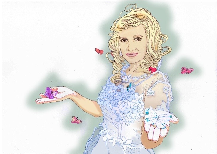 Illustration to portrait