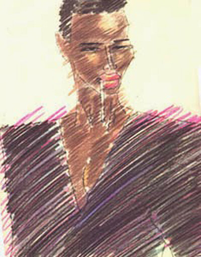 Illustration - Grace Jones