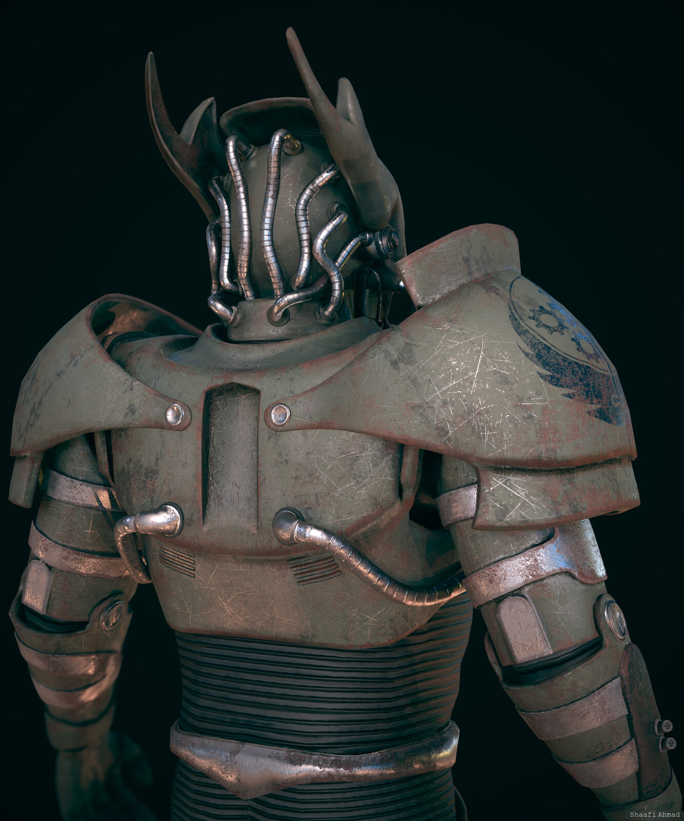 Shaafi ahmad midwestern power armor