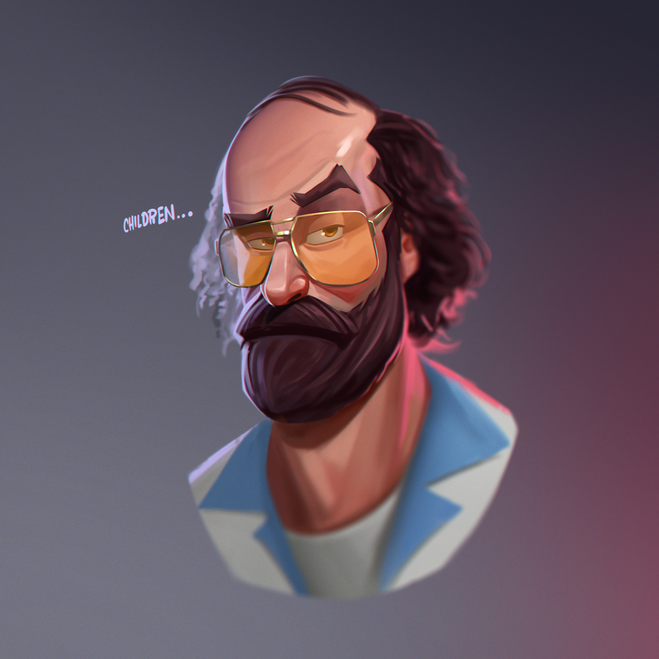 Artstation Stranger Things Murray Roland Budai