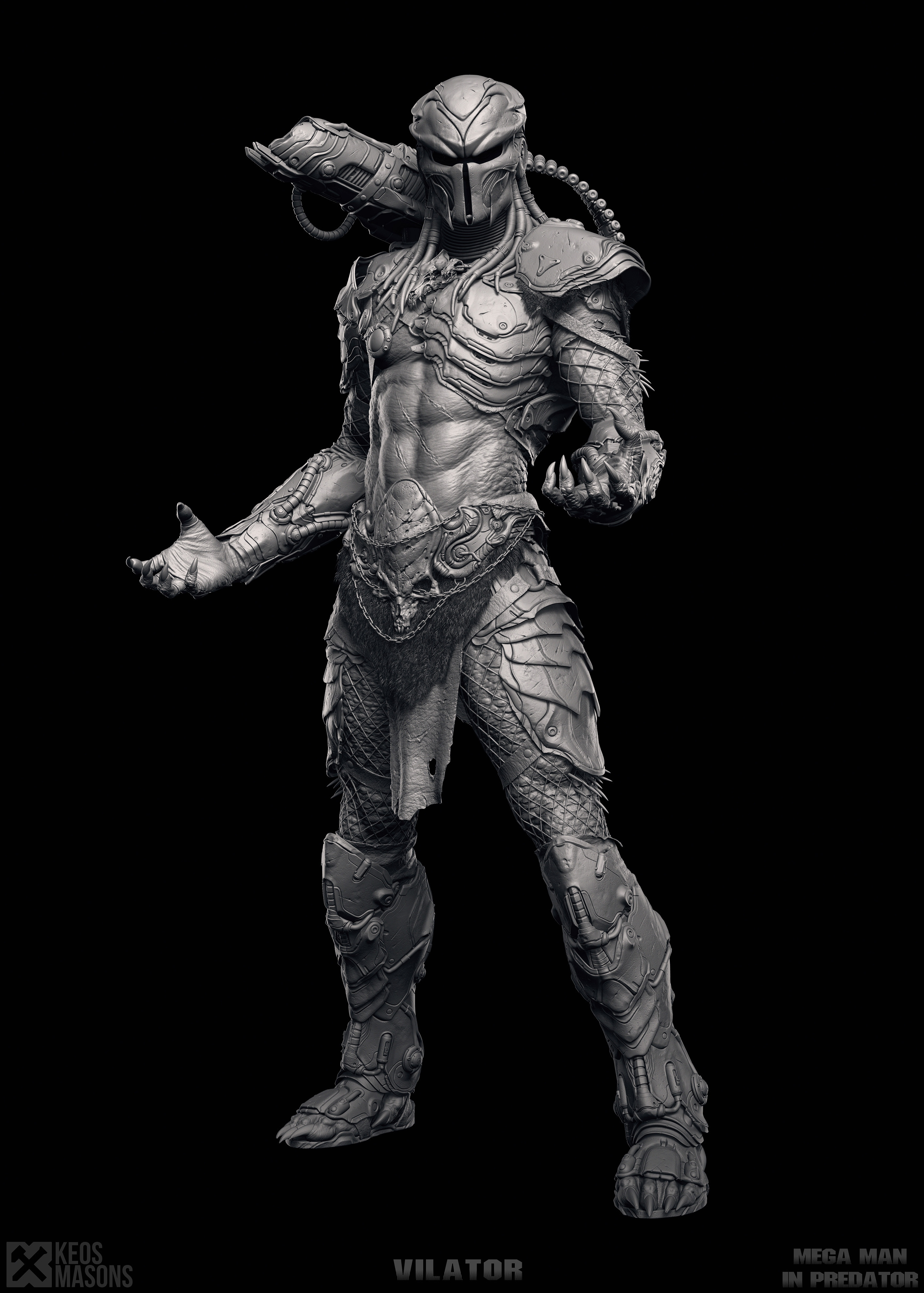 Marco Plouffe (Keos Masons) - Vilator - Mega Man meets Predator