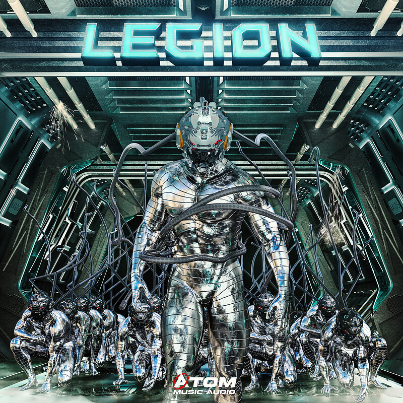 🔴 3D Album cover ''Legion'' by ParadoxUnlocks