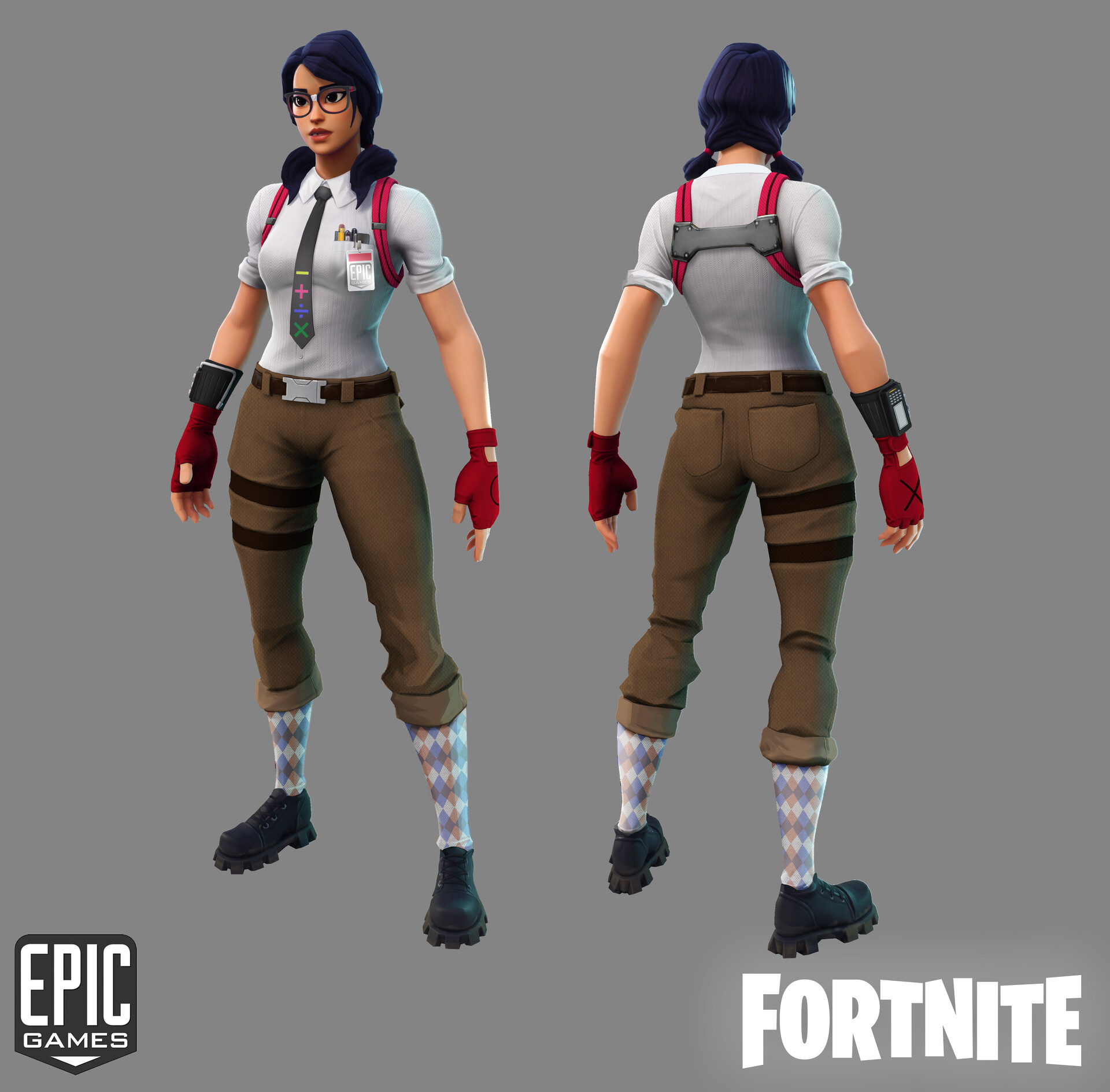 Artstation Fortnite Nerd Skin Pick Paper Plane Concept William Nichols
