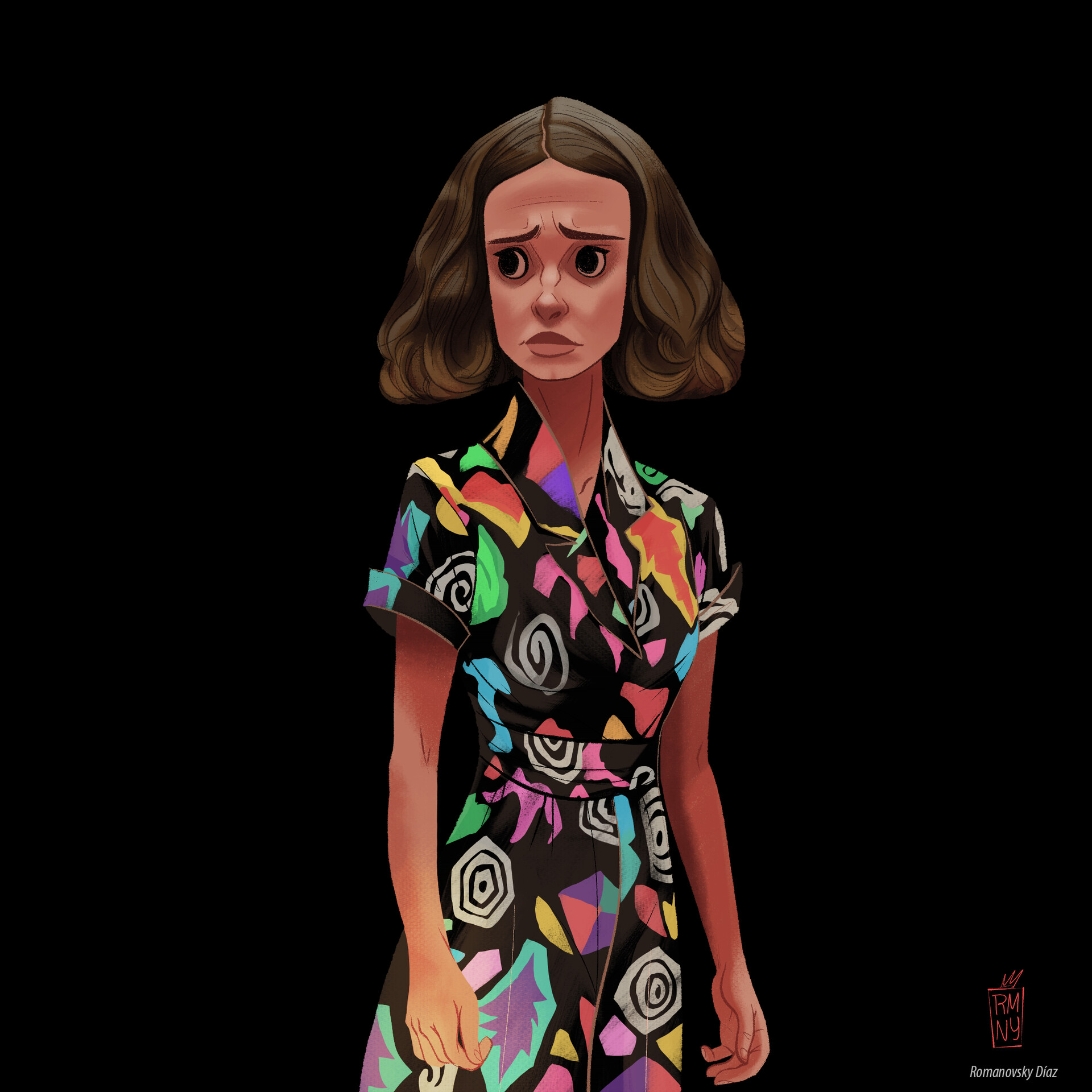 Artstation Eleven Season 3 Stranger Things Roman Diaz