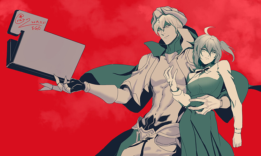 Wallpaper Artstation 2019 Fgo Zhen Zou For iPhone Free